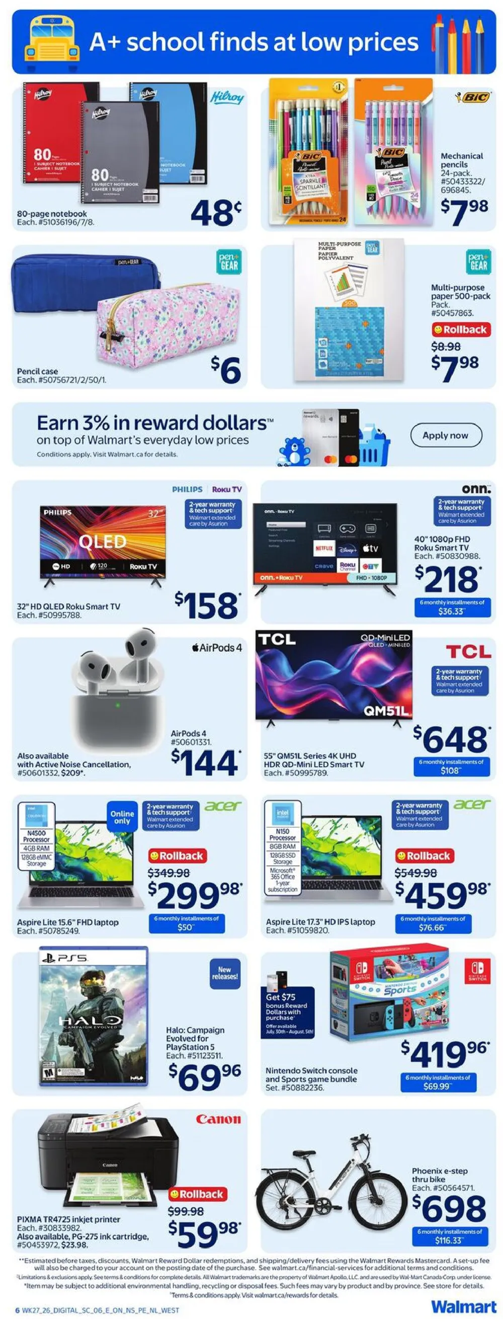 Walmart Flyer (August 6 - 12, 2026) Preview - Image 2 July 30 - August 5