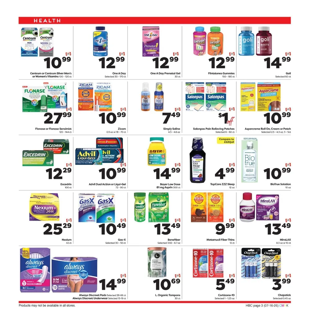 Weis Markets Weekly Ad (July 30 – August 12, 2026) Preview - Image 1 July 16 - August 12 Monthly Home