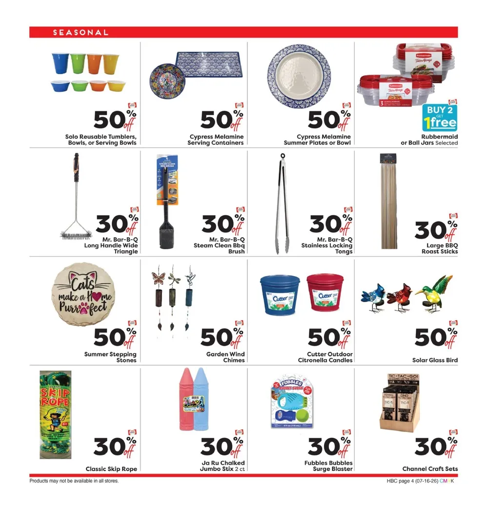 Weis Markets Weekly Ad (July 30 – August 12, 2026) Preview - Image 2 July 16 - August 12 Monthly Home