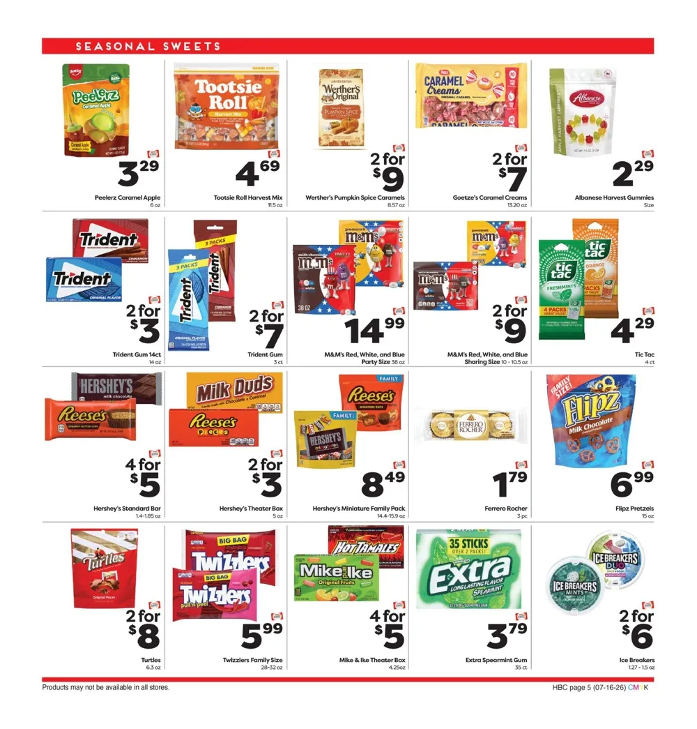 Weis Markets Weekly Ad (July 30 – August 12, 2026) Preview - Image 3 July 16 - August 12 Monthly Home