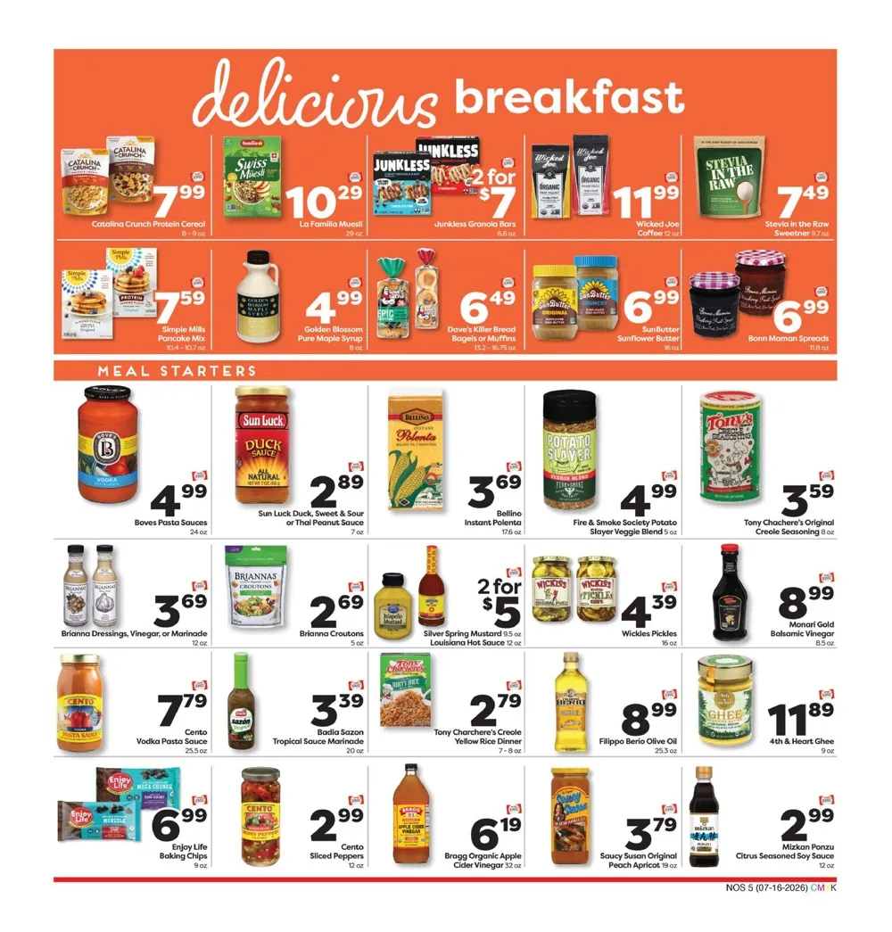 Weis Markets Weekly Ad (July 30 – August 12, 2026) Preview - Image 3 July 16 - August 12 Natural & Organic
