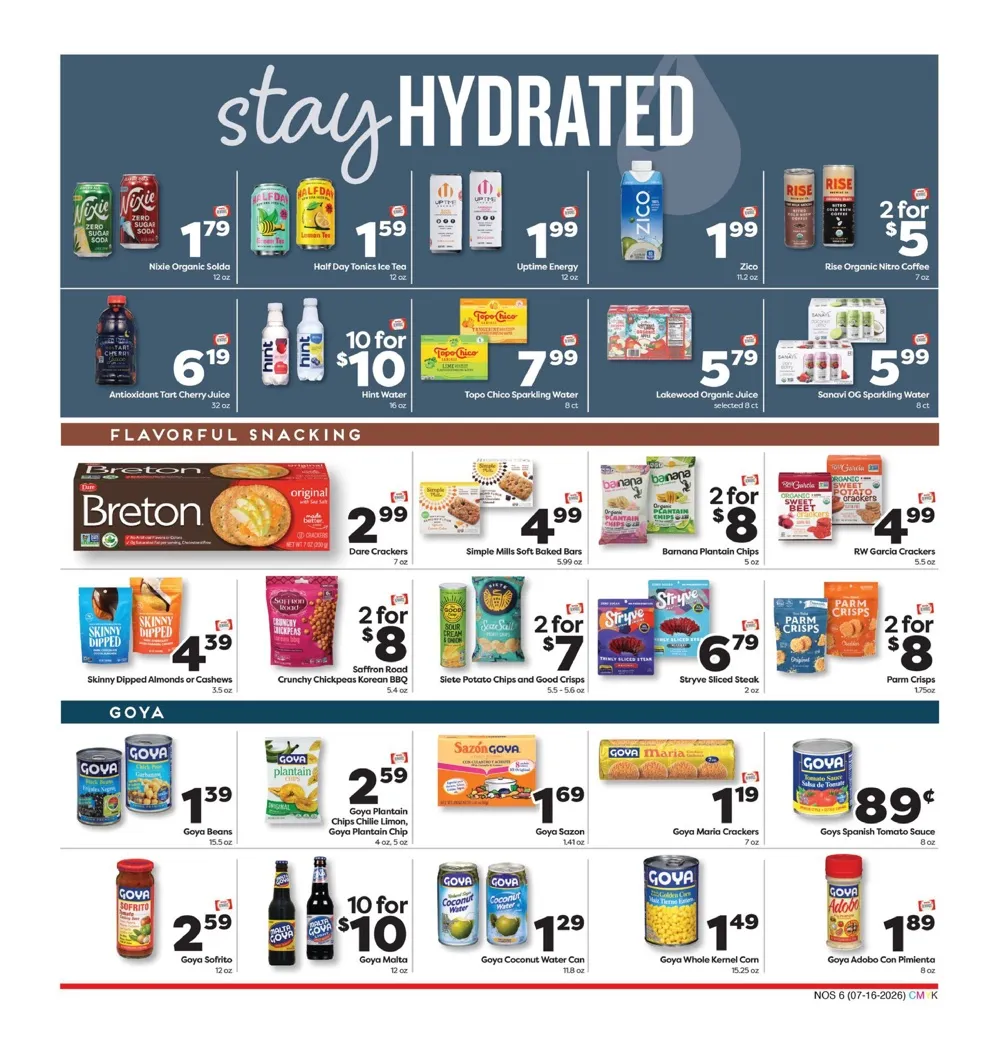 Weis Markets Weekly Ad (July 30 – August 12, 2026) Preview - Image 4 July 16 - August 12 Natural & Organic
