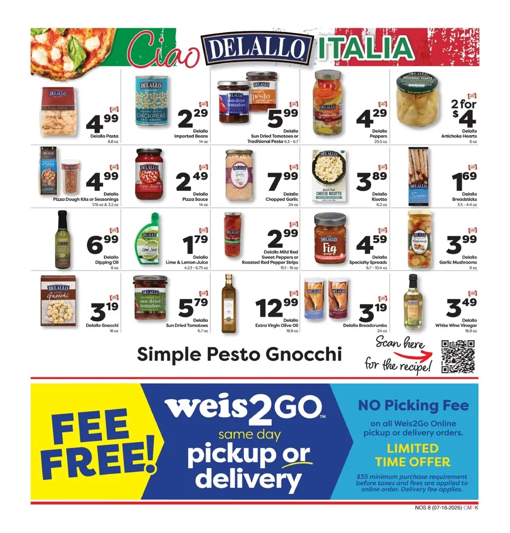Weis Markets Weekly Ad (July 30 – August 12, 2026) Preview - Image 2 July 16 - August 12 Natural & Organic