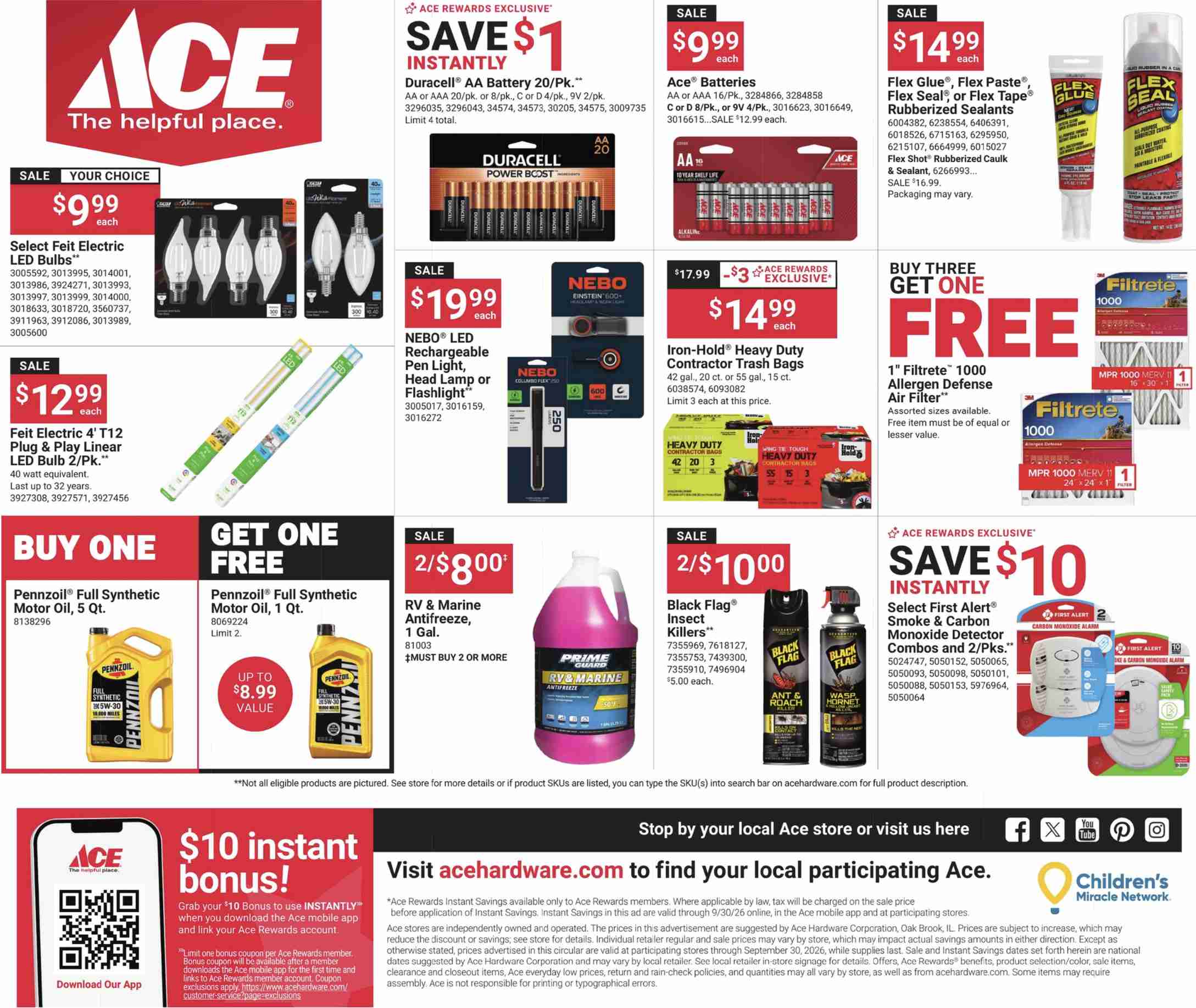 Ace Hardware Ad (September 1 – 30, 2026) Preview - Image 8 Ace Hardware Ad (September 1 – 30, 2026) Preview - Page