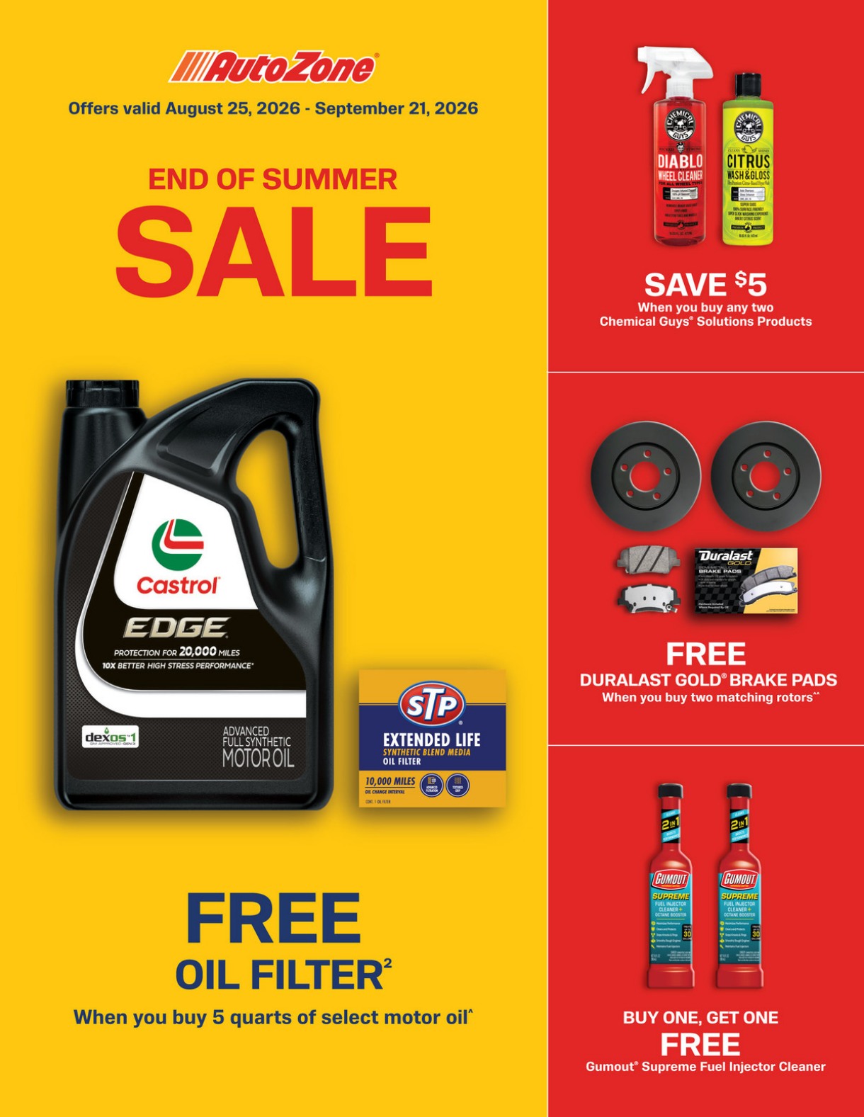 Autozone Monthly Ad (August 25 - September 21, 2026) Preview - Image 2 Autozone Monthly Ad (August 25 - September 21, 2026) Preview - Page