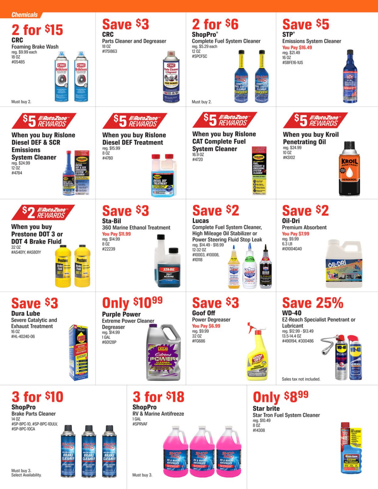Autozone Monthly Ad (August 25 - September 21, 2026) Preview - Image 4 Autozone Monthly Ad (August 25 - September 21, 2026) Preview - Page