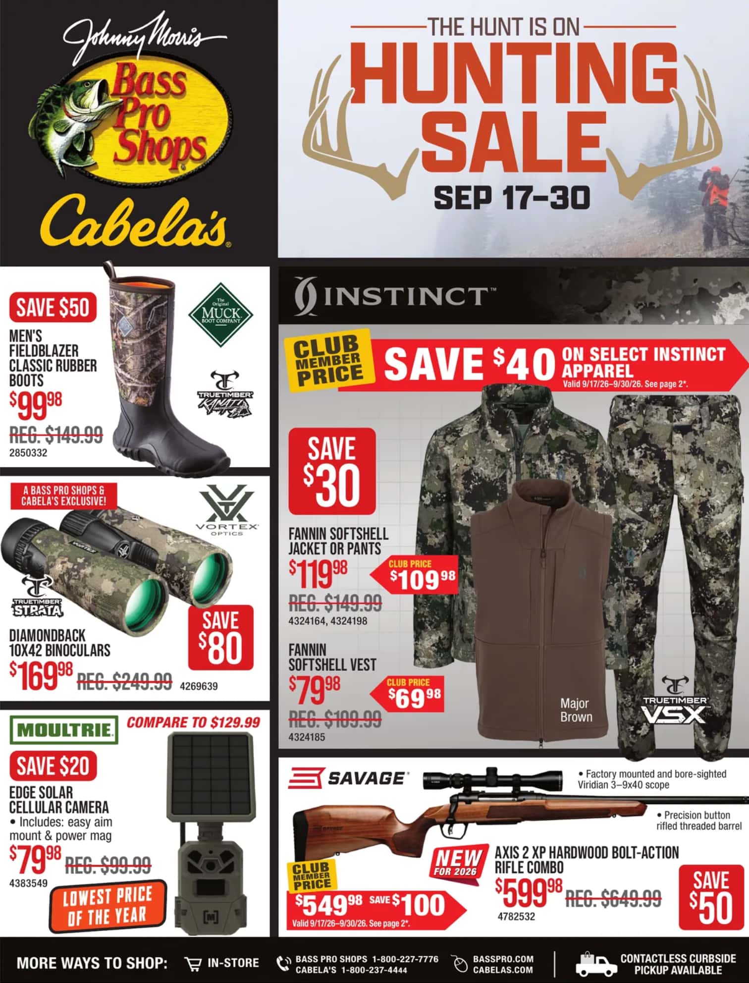 Bass Pro Shops Weekly Ad (September 17 - 30, 2026) - Page