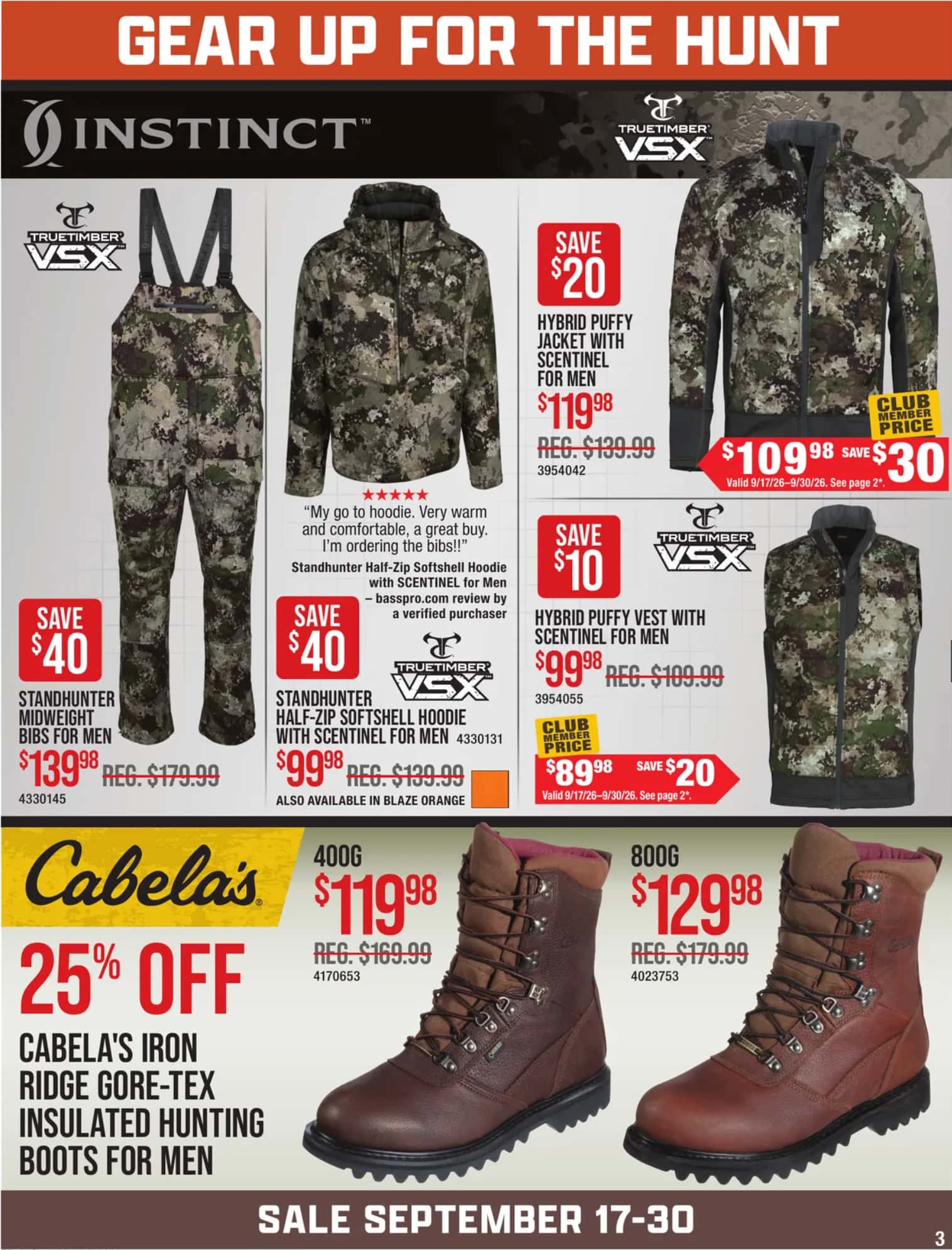 Bass Pro Shops Weekly Ad (September 17 - 30, 2026) - Page