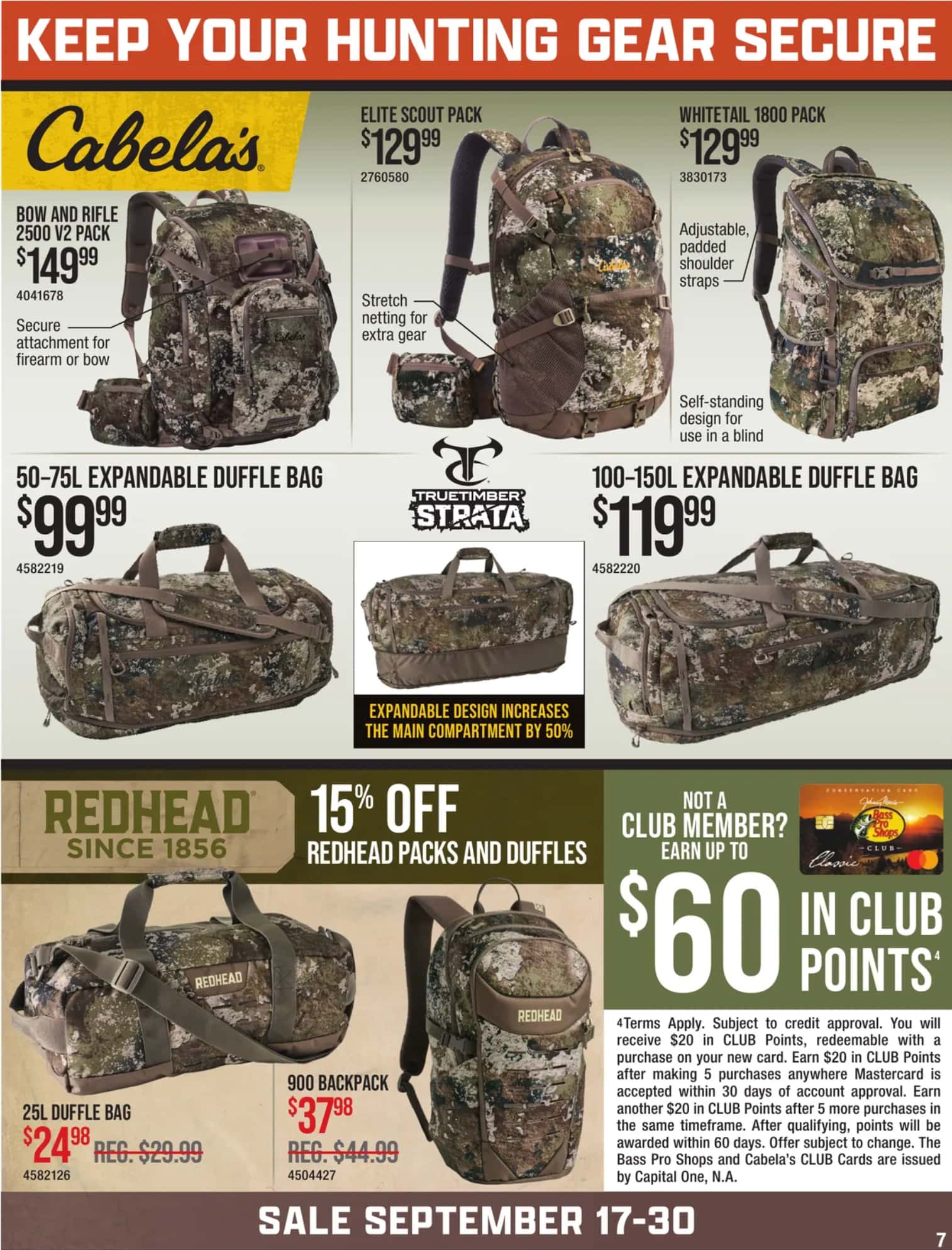 Bass Pro Shops Weekly Ad (September 17 - 30, 2026) - Page