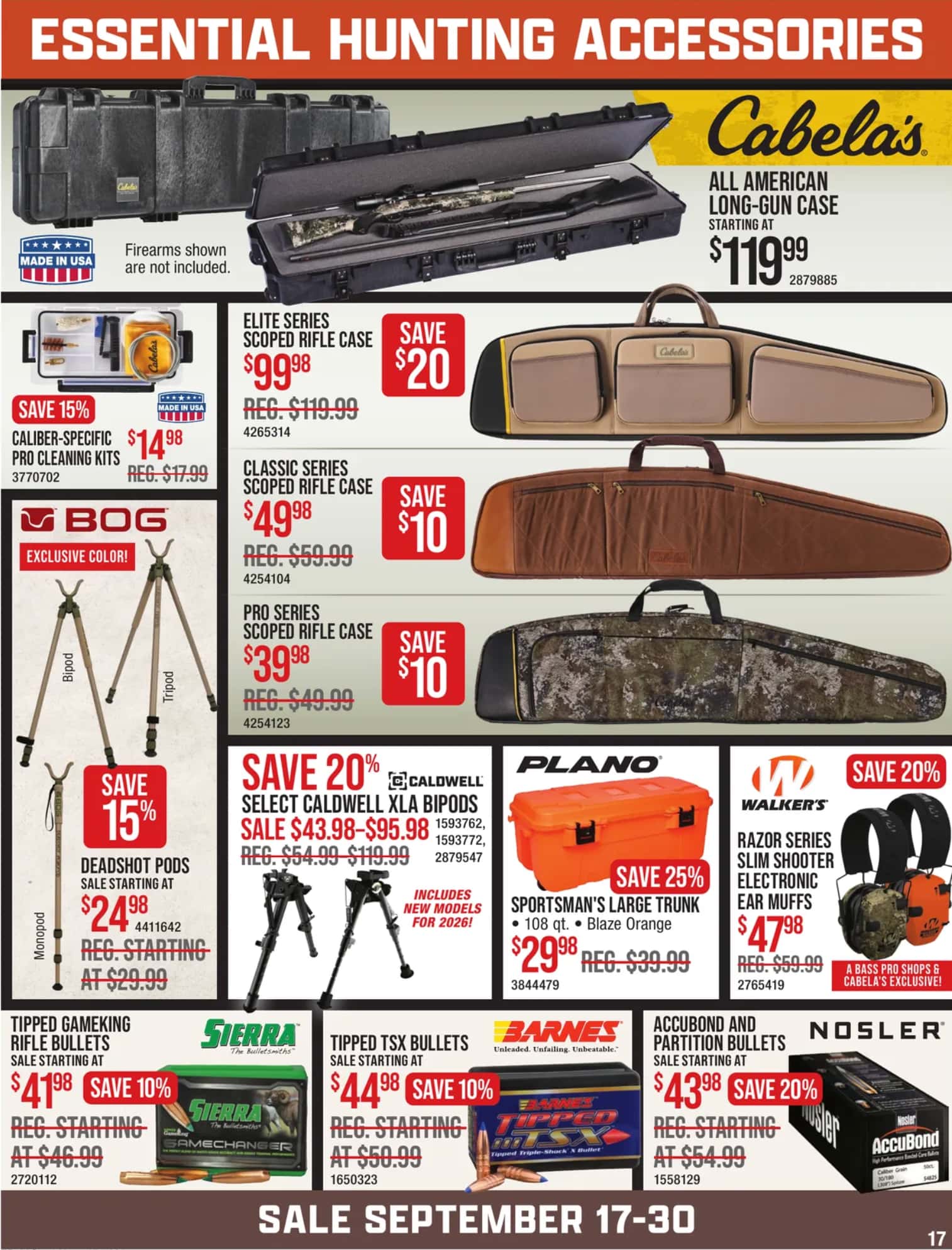 Bass Pro Shops Weekly Ad (September 17 - 30, 2026) - Page
