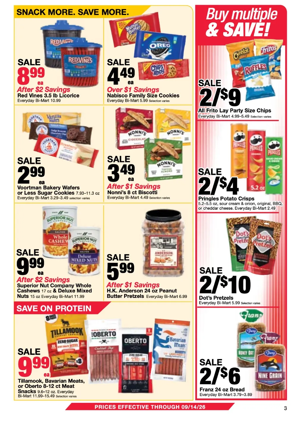 Bi Mart Weekly Ad (September 15 - 28, 2026) Preview - Page