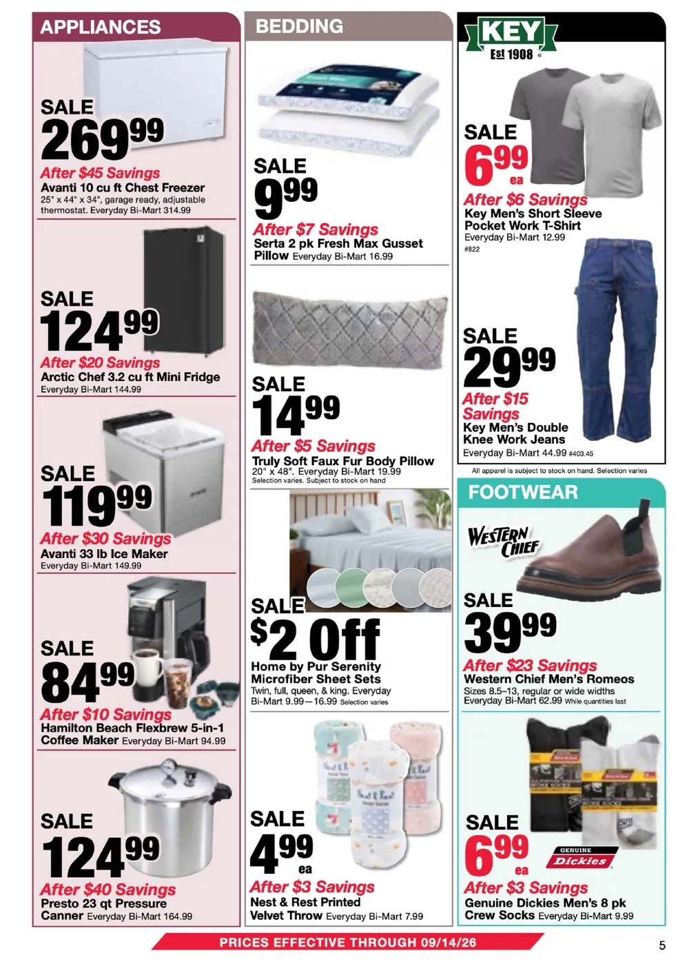 Bi Mart Weekly Ad (September 15 - 28, 2026) Preview - Page