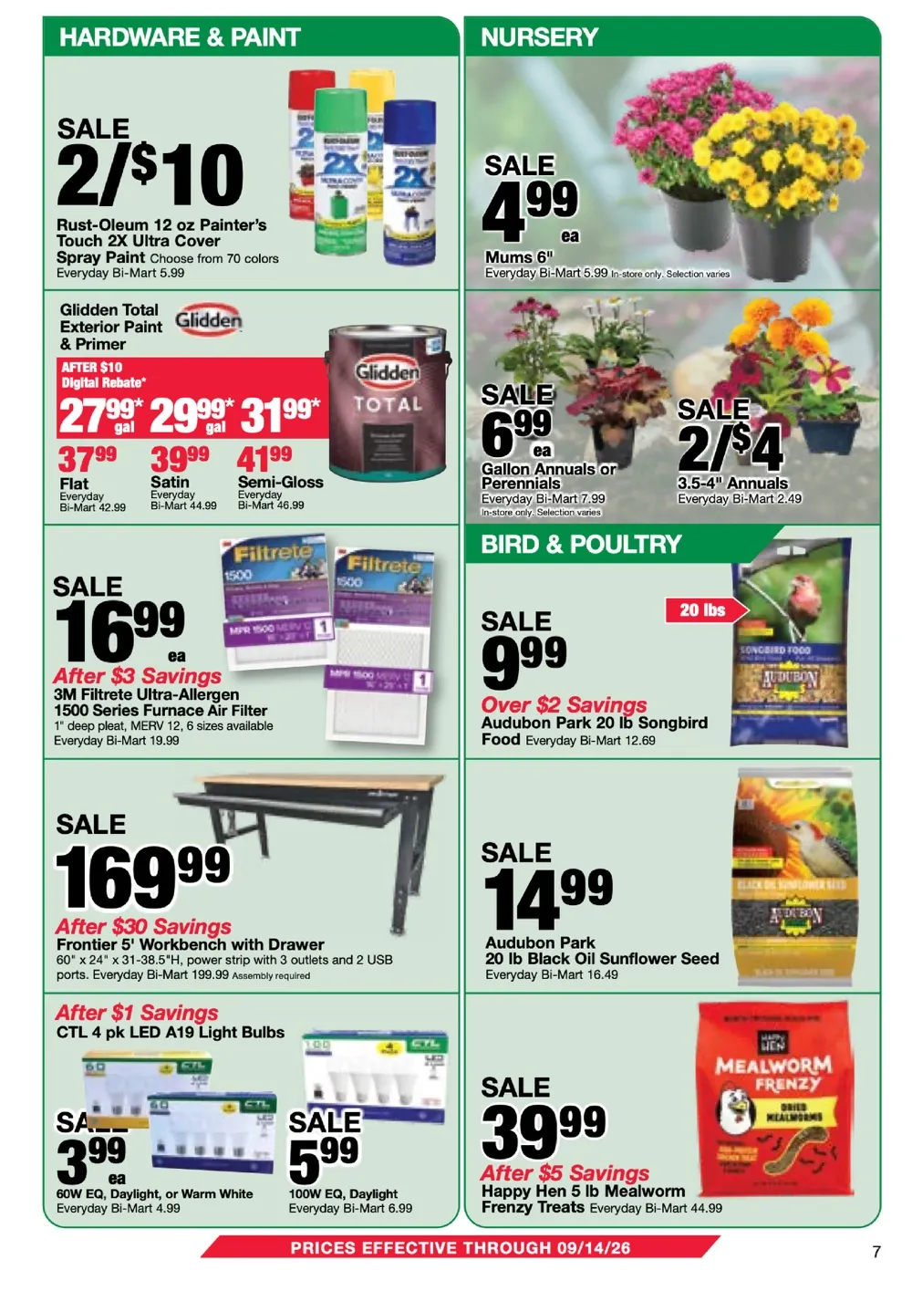 Bi Mart Weekly Ad (September 15 - 28, 2026) Preview - Page