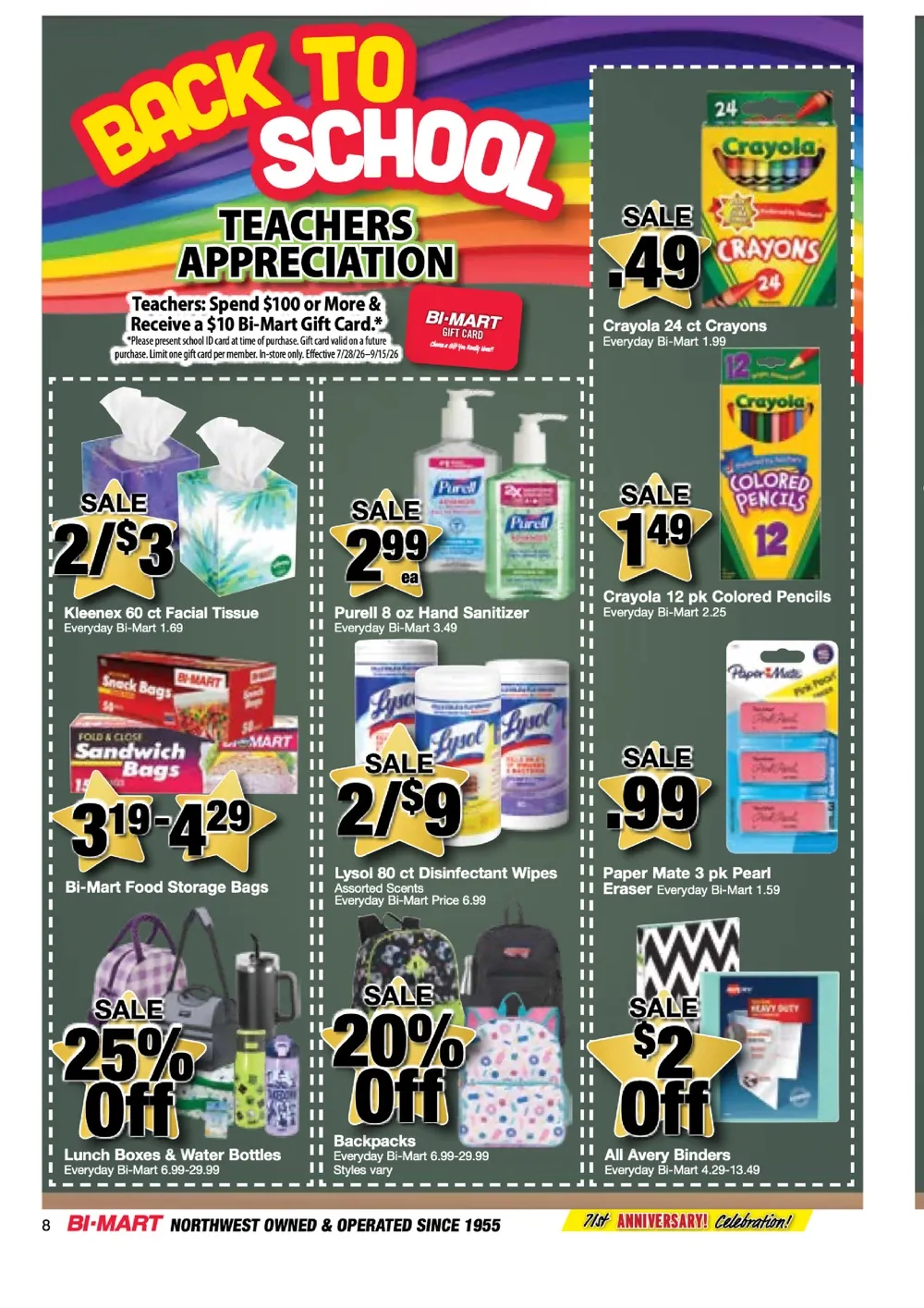Bi Mart Weekly Ad (September 15 - 28, 2026) Preview - Page