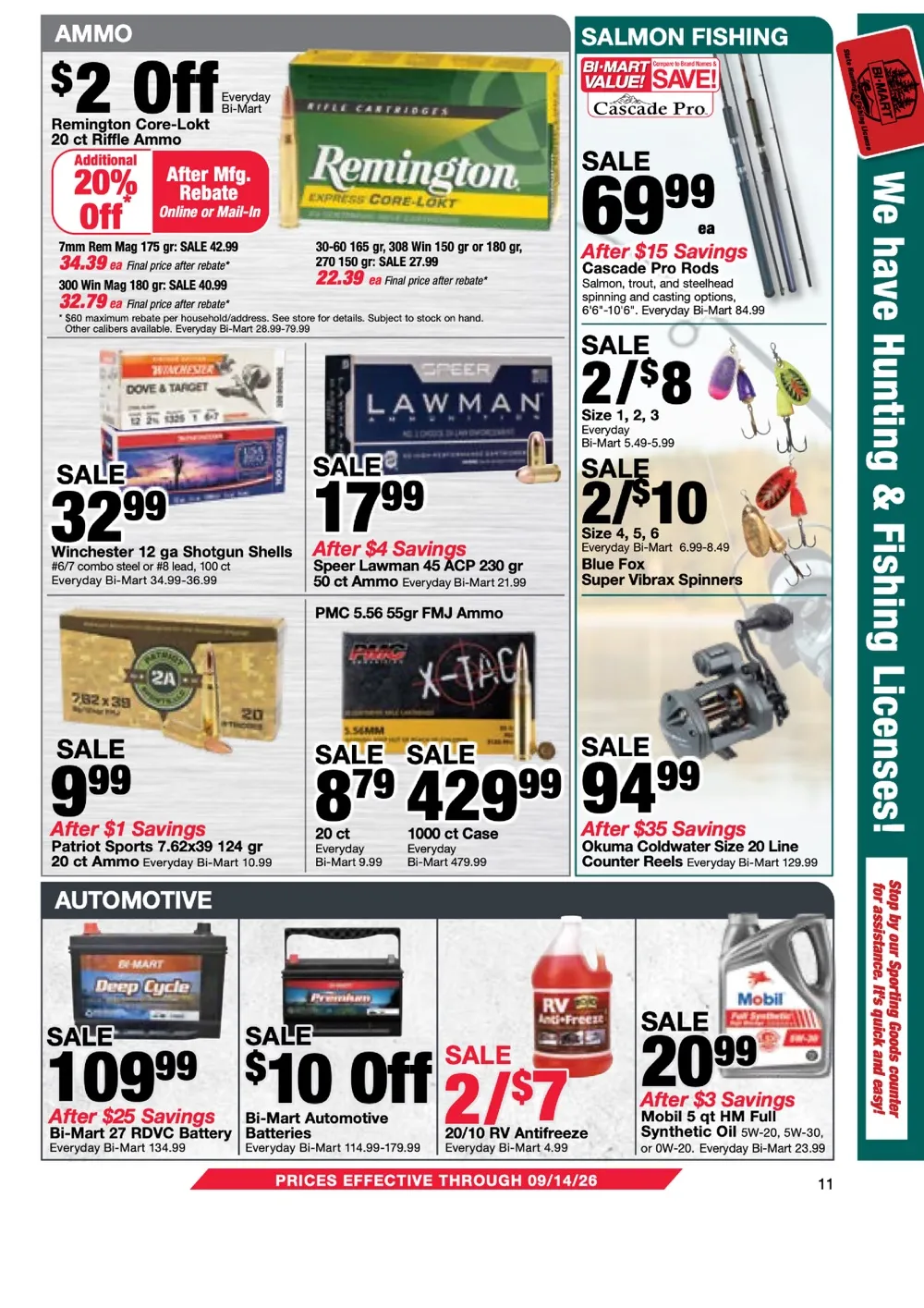 Bi Mart Weekly Ad (September 15 - 28, 2026) Preview - Page