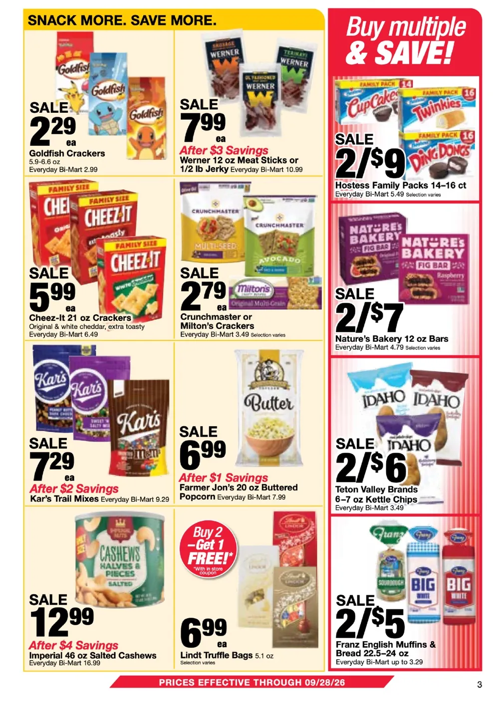 Bi Mart Weekly Ad (September 15 - 28, 2026) Preview - Page