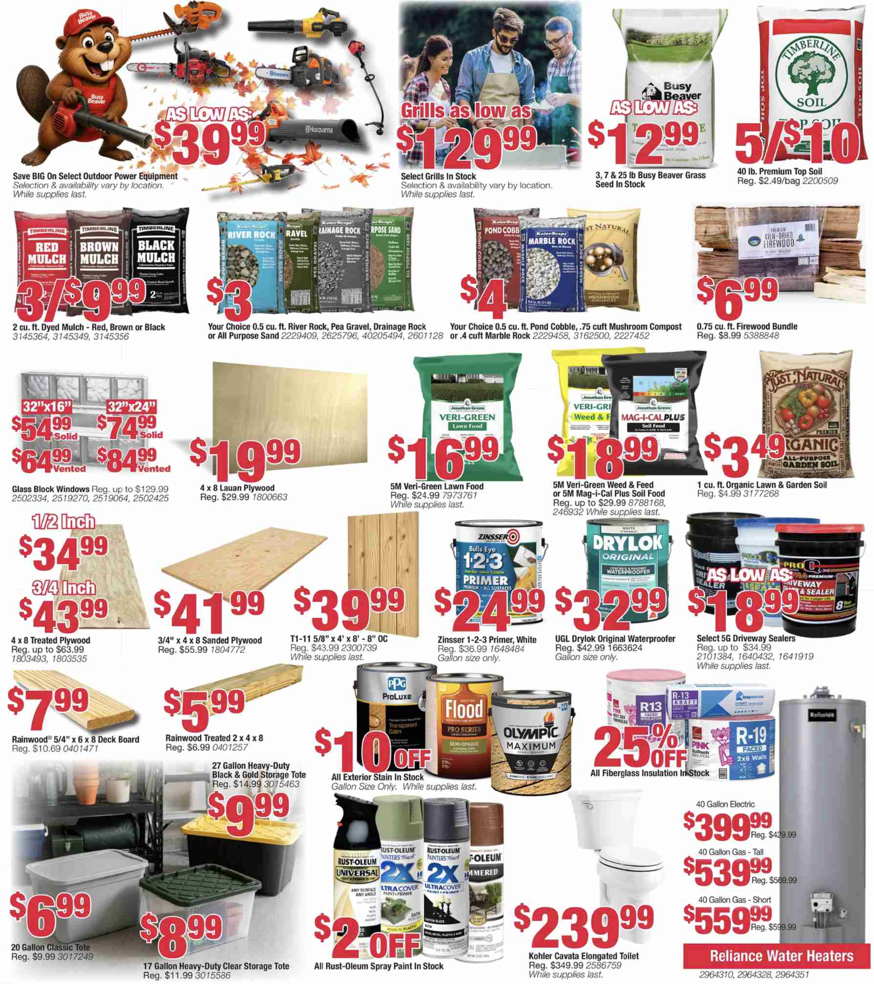 Busy Beaver Weekly Ad (September 9 - 22, 2026) Preview - Image 1 Busy Beaver Weekly Ad (September 9 - 22, 2026) Preview - Page