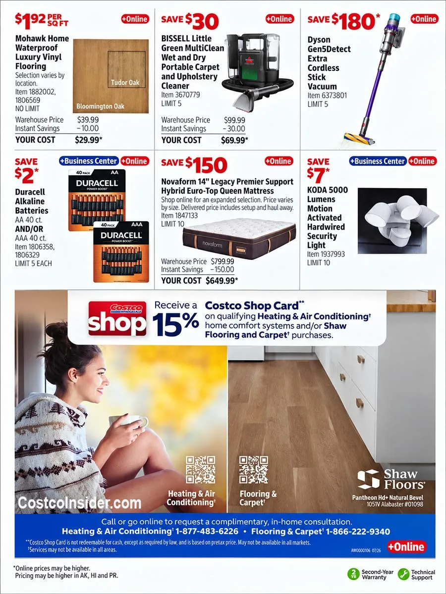 Costco Weekly Ad (September 21 - October 18, 2026) Preview - Page
