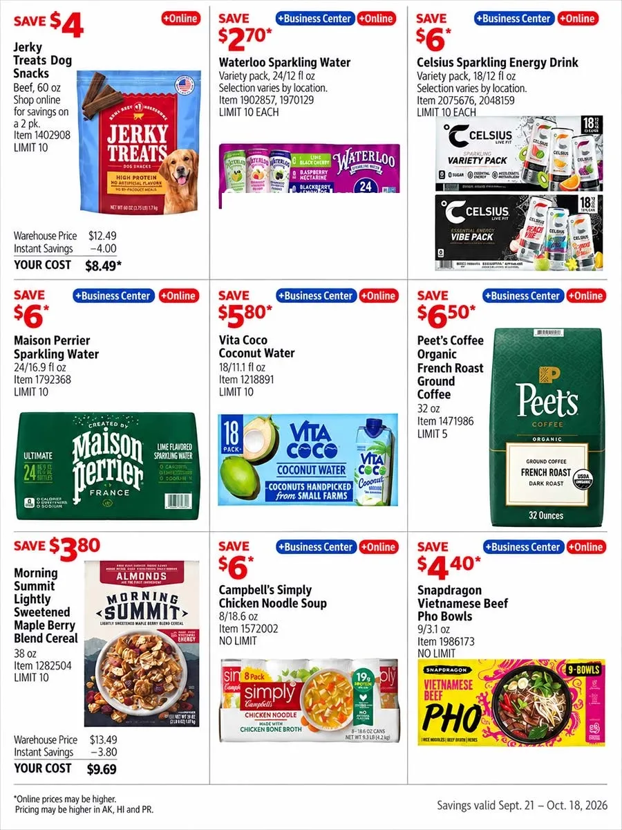 Costco Weekly Ad (September 21 - October 18, 2026) Preview - Page