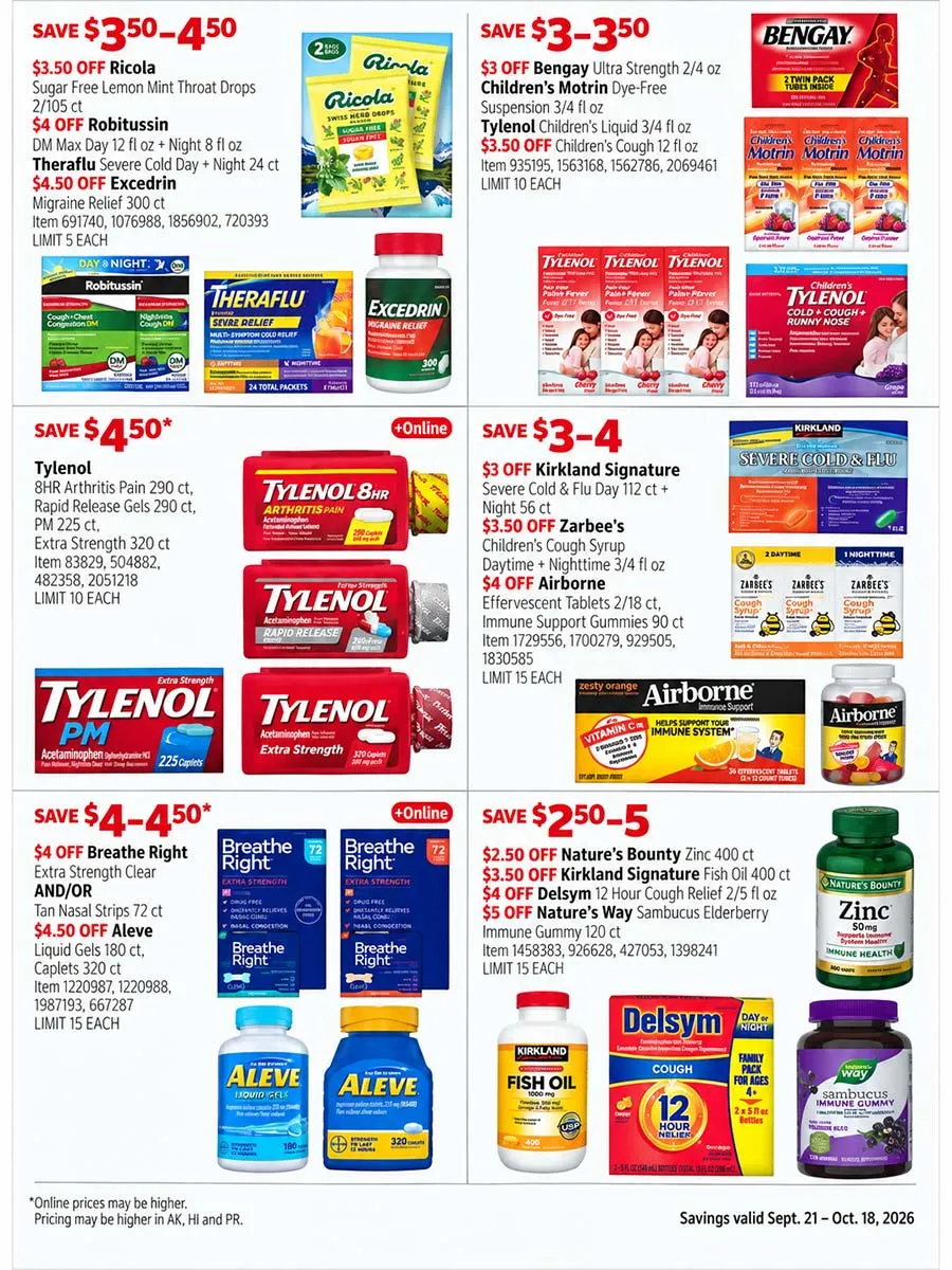 Costco Weekly Ad (September 21 - October 18, 2026) Preview - Page