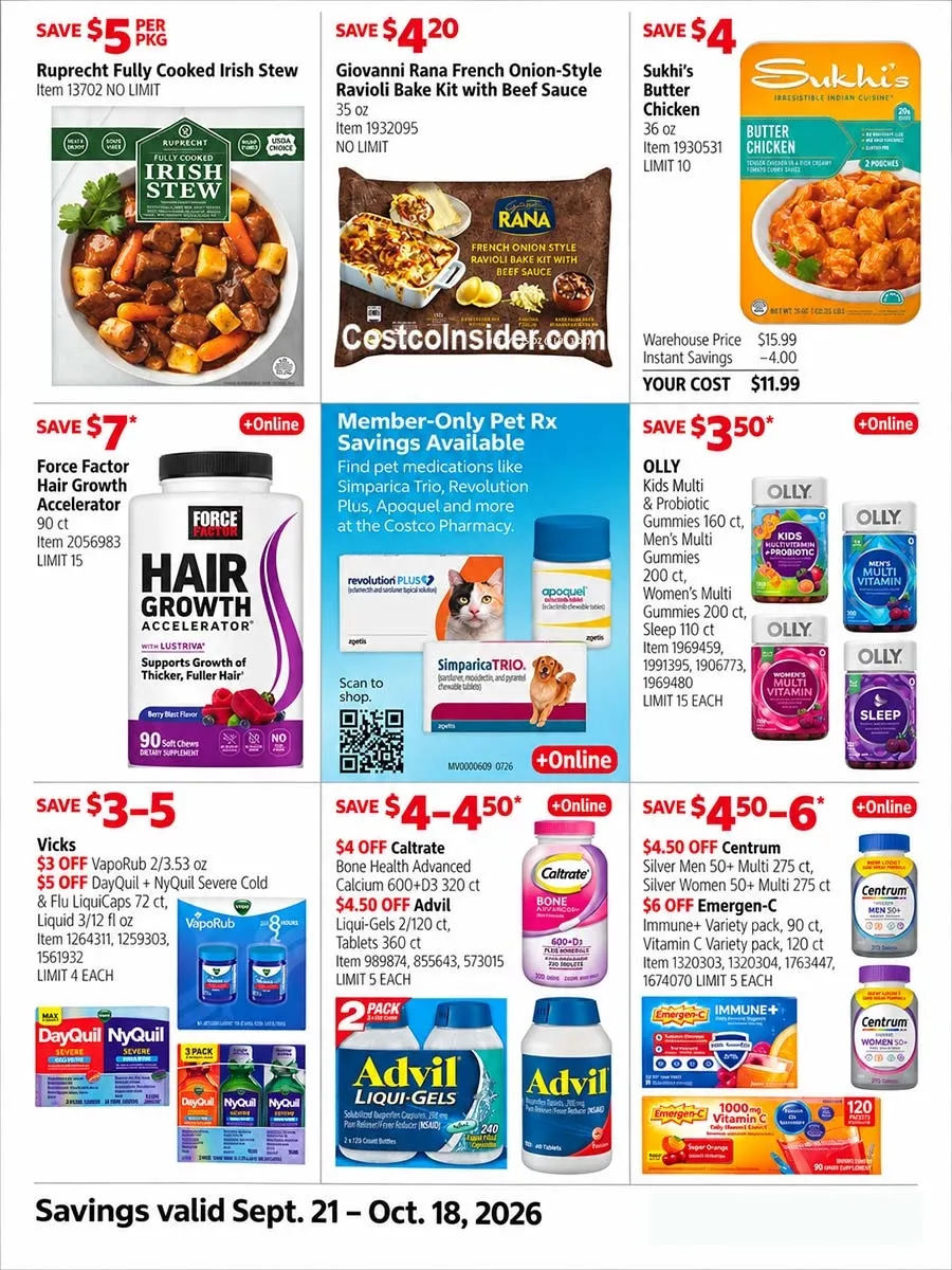 Costco Weekly Ad (September 21 - October 18, 2026) Preview - Page