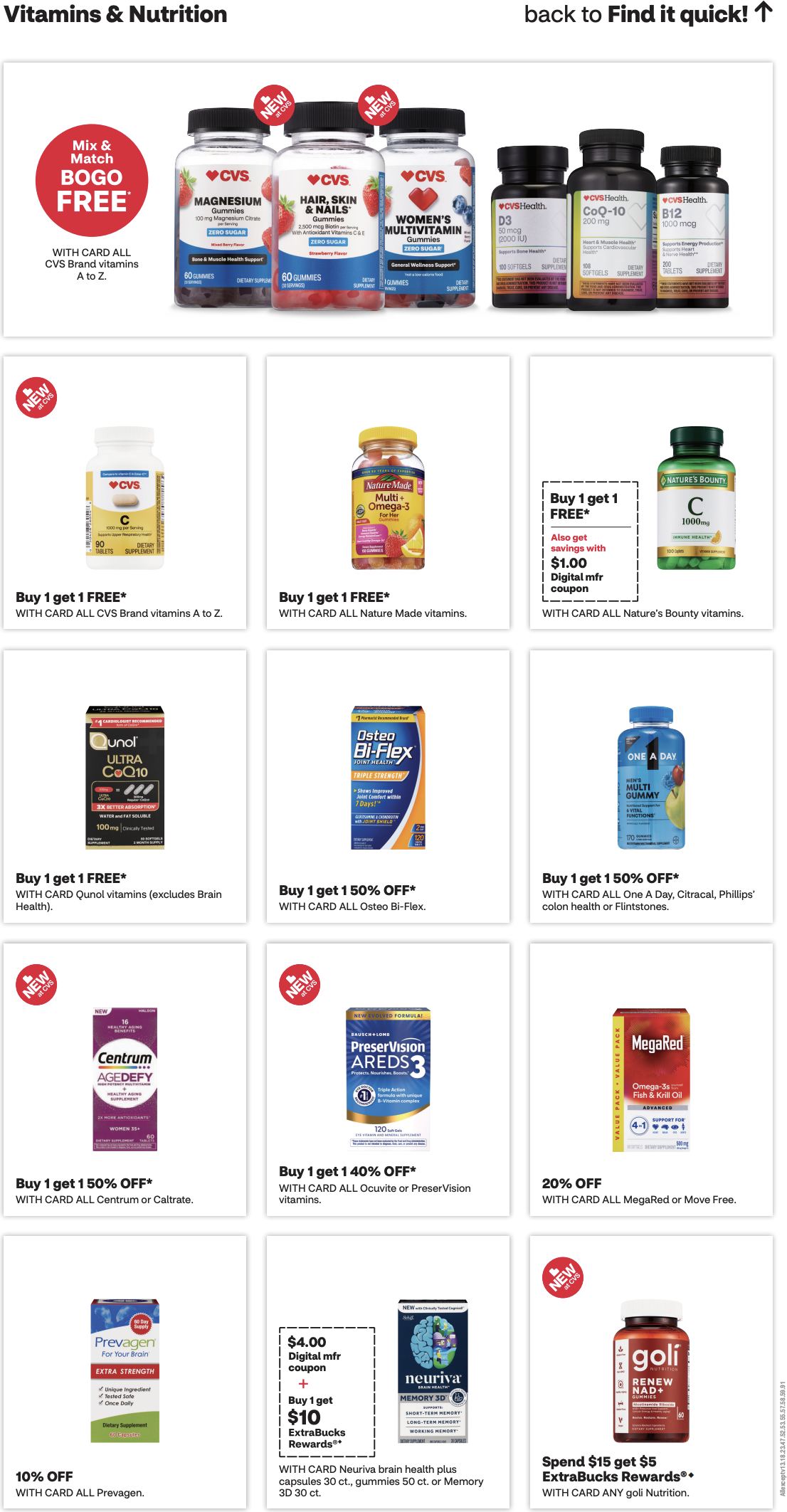 CVS Weekly Ad (September 13 - 19, 2026) Preview - Page