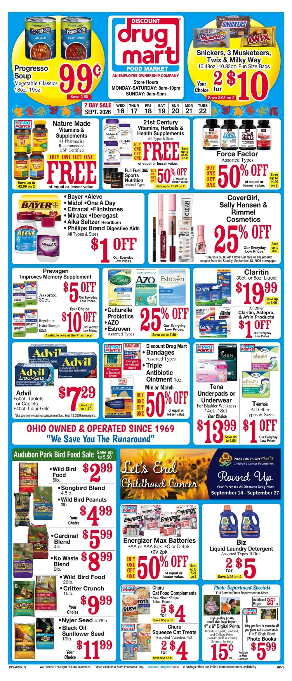 Discount Drug Mart Weekly Ad (September 23 - 29, 2026) Preview - Page