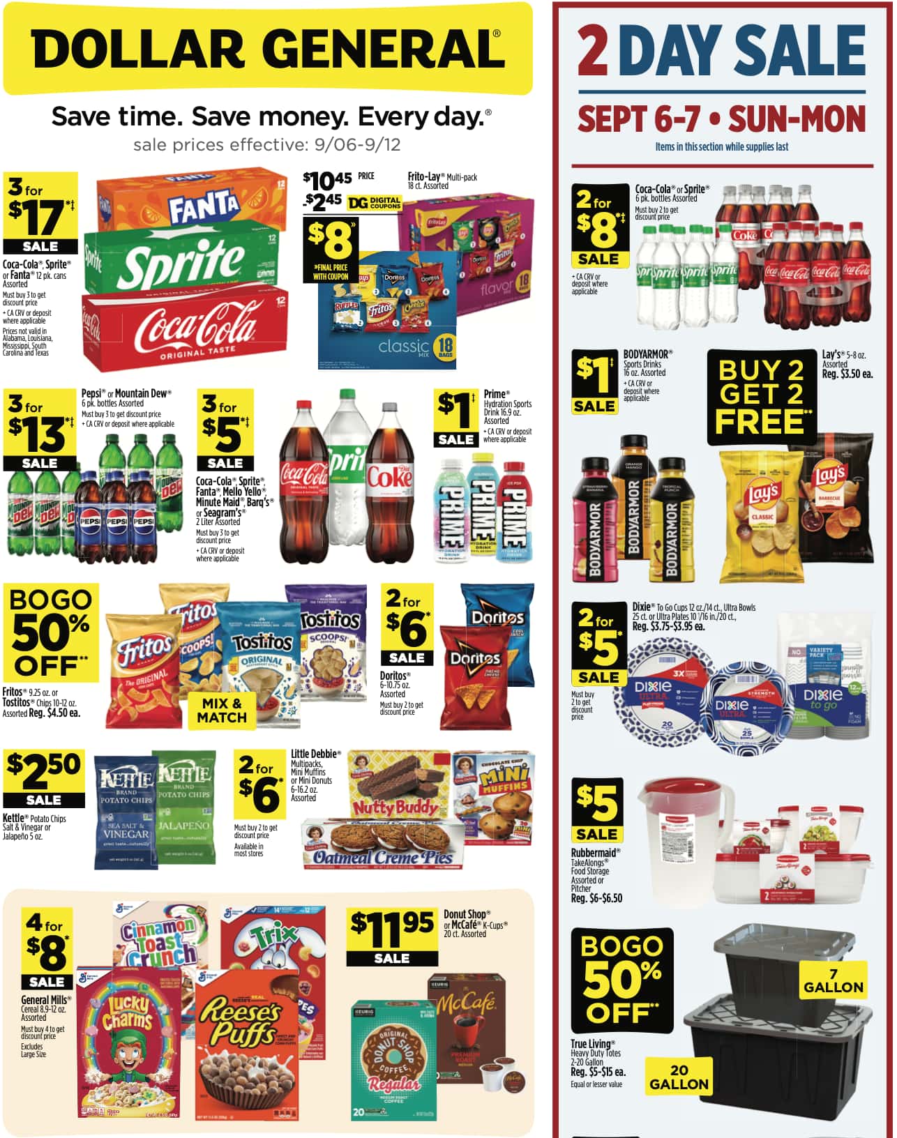 Dollar General Weekly Ad (September 6 - 12, 2026) Preview - Image 1 Dollar General Weekly Ad (September 6 - 12, 2026) Preview - Page