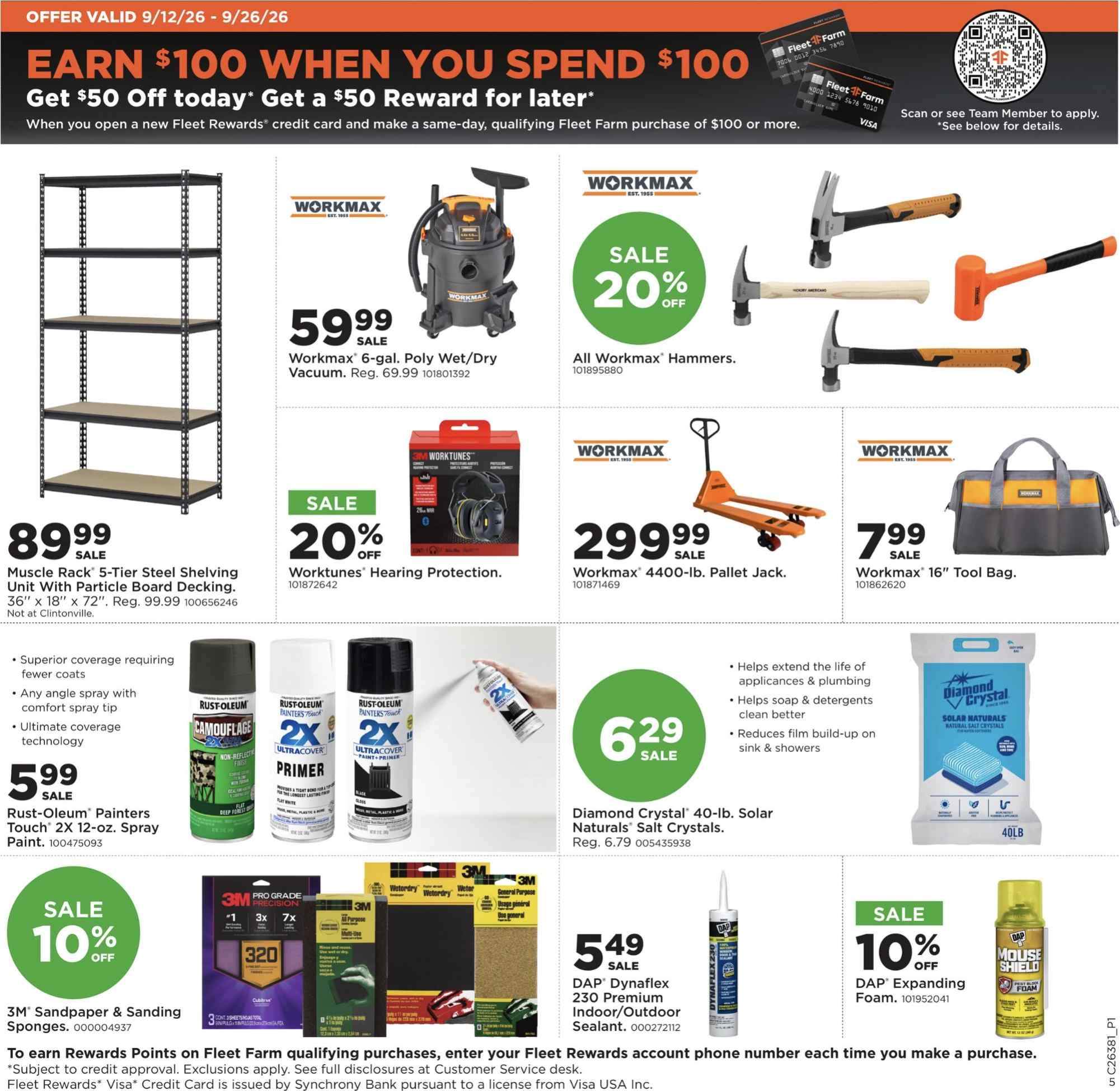 Fleet Farm Weekly Ad (September 14 - 20, 2026) Preview - Page