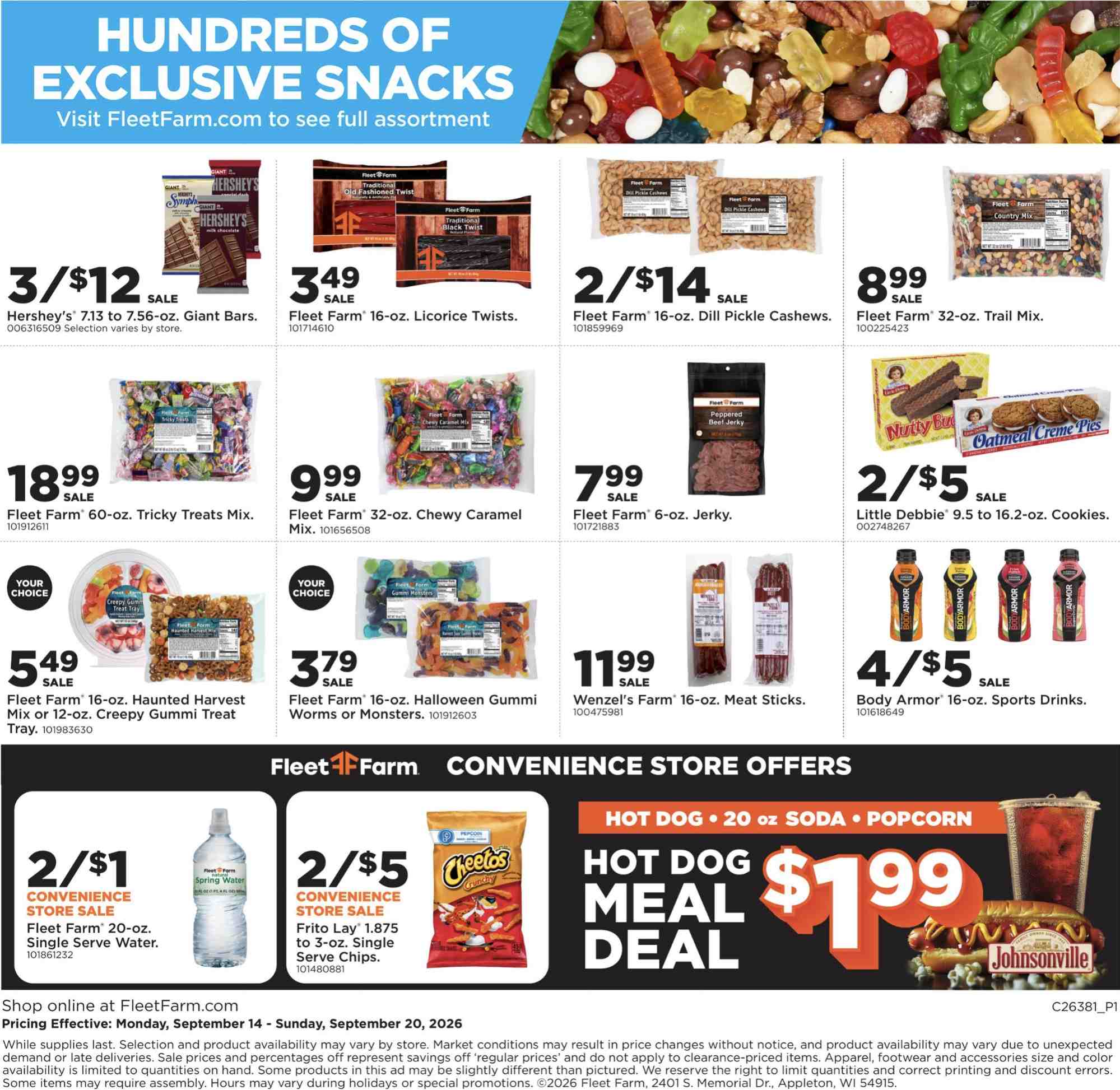 Fleet Farm Weekly Ad (September 14 - 20, 2026) Preview - Page
