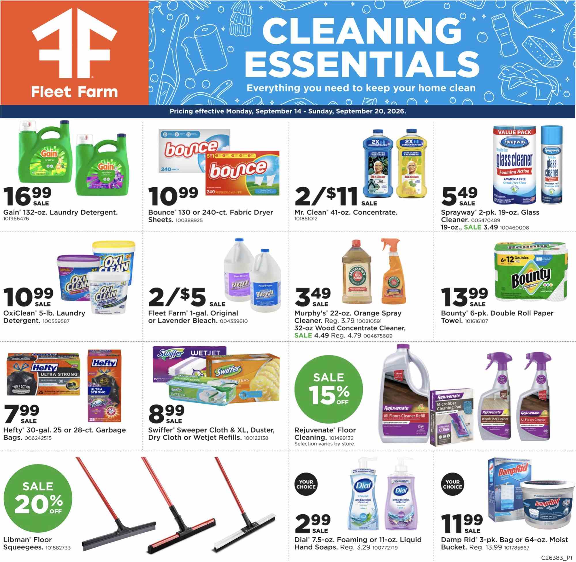 Fleet Farm Weekly Ad (September 14 - 20, 2026) Preview - Page