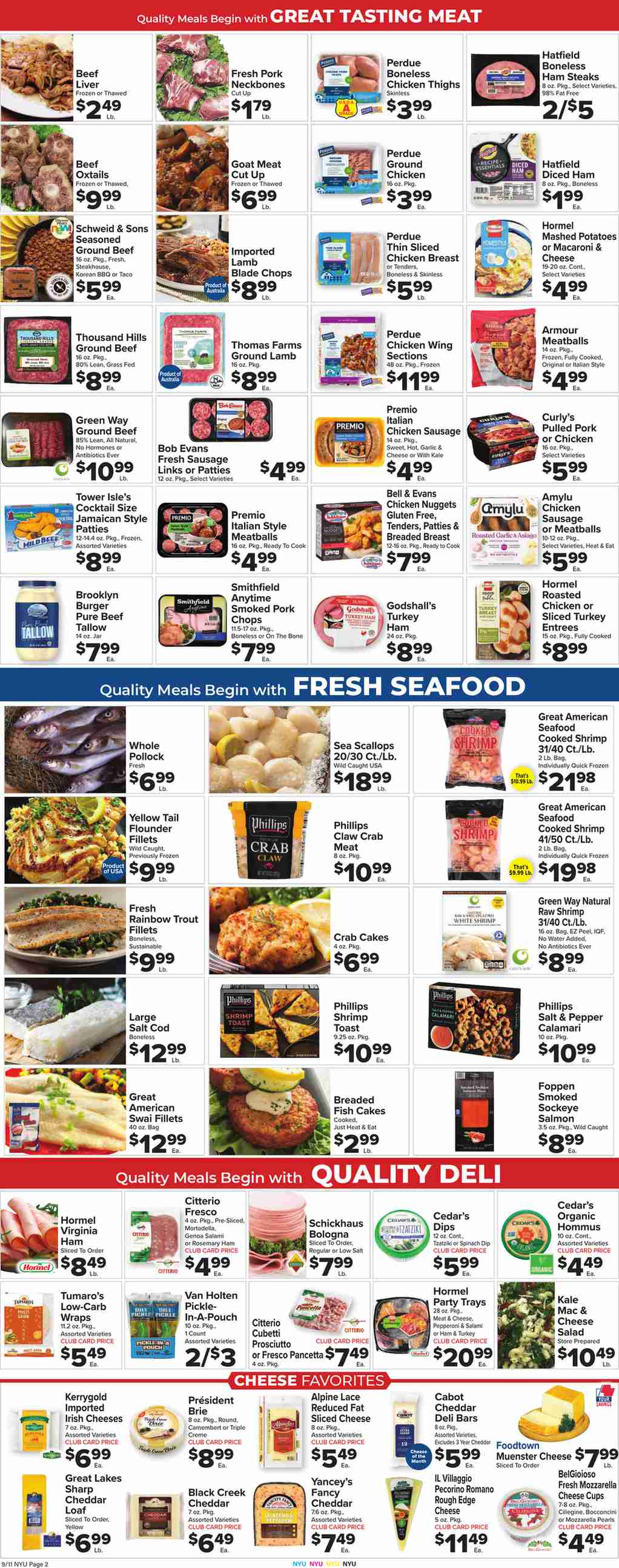 Foodtown Weekly Ad (September 18 - 24, 2026) Preview - Page