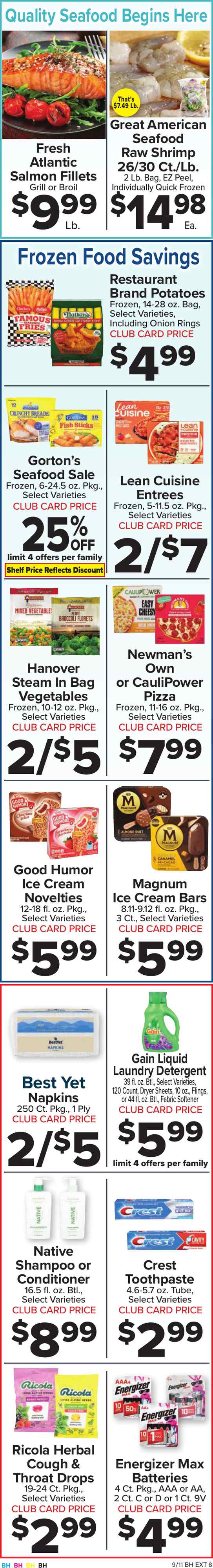 Foodtown Weekly Ad (September 18 - 24, 2026) Preview - Page