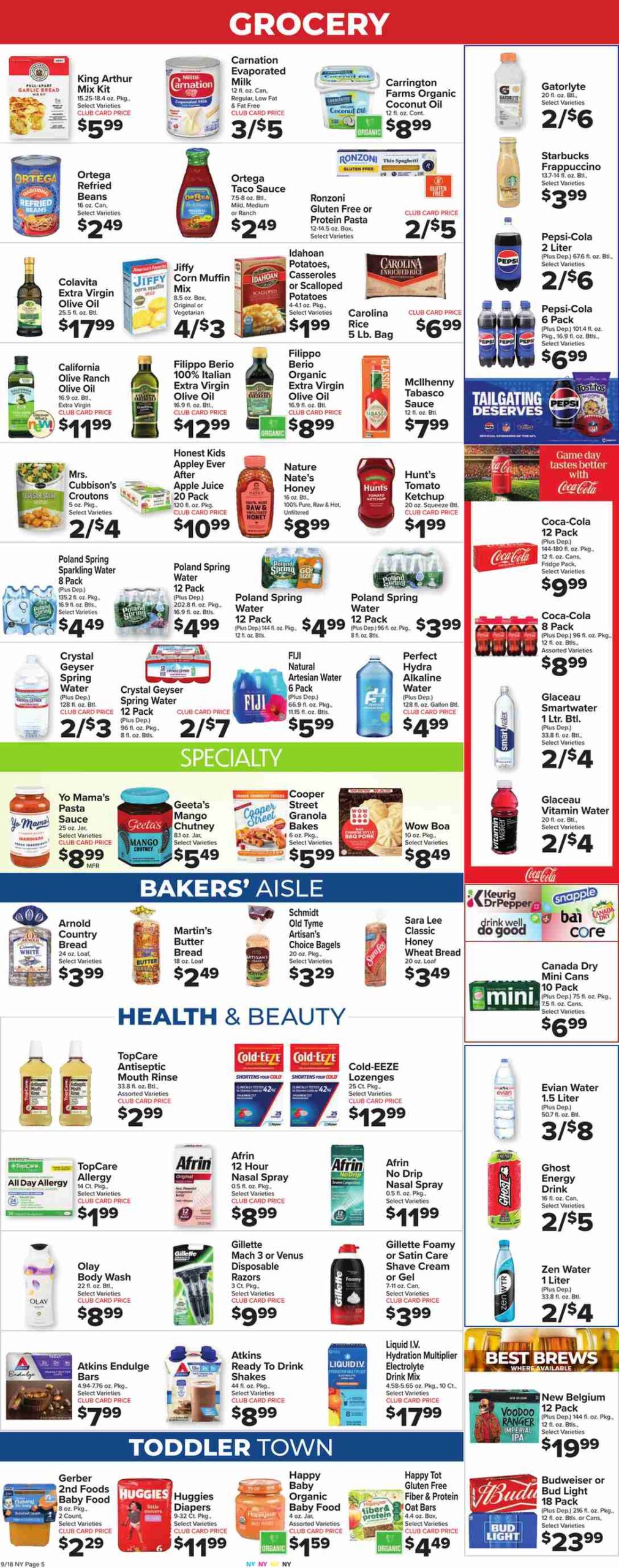 Foodtown Weekly Ad (September 18 - 24, 2026) Preview - Page