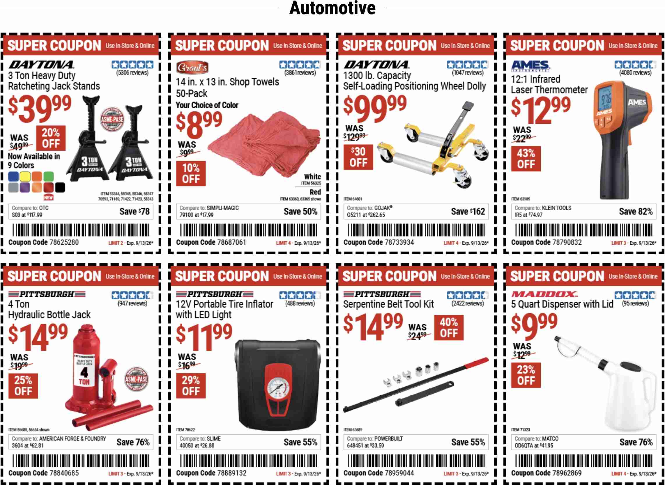 Harbor Freight Weekly Ad (September 1 - 14, 2026) Preview - Image 4 Harbor Freight Weekly Ad (September 1 - 14, 2026) Preview - Page