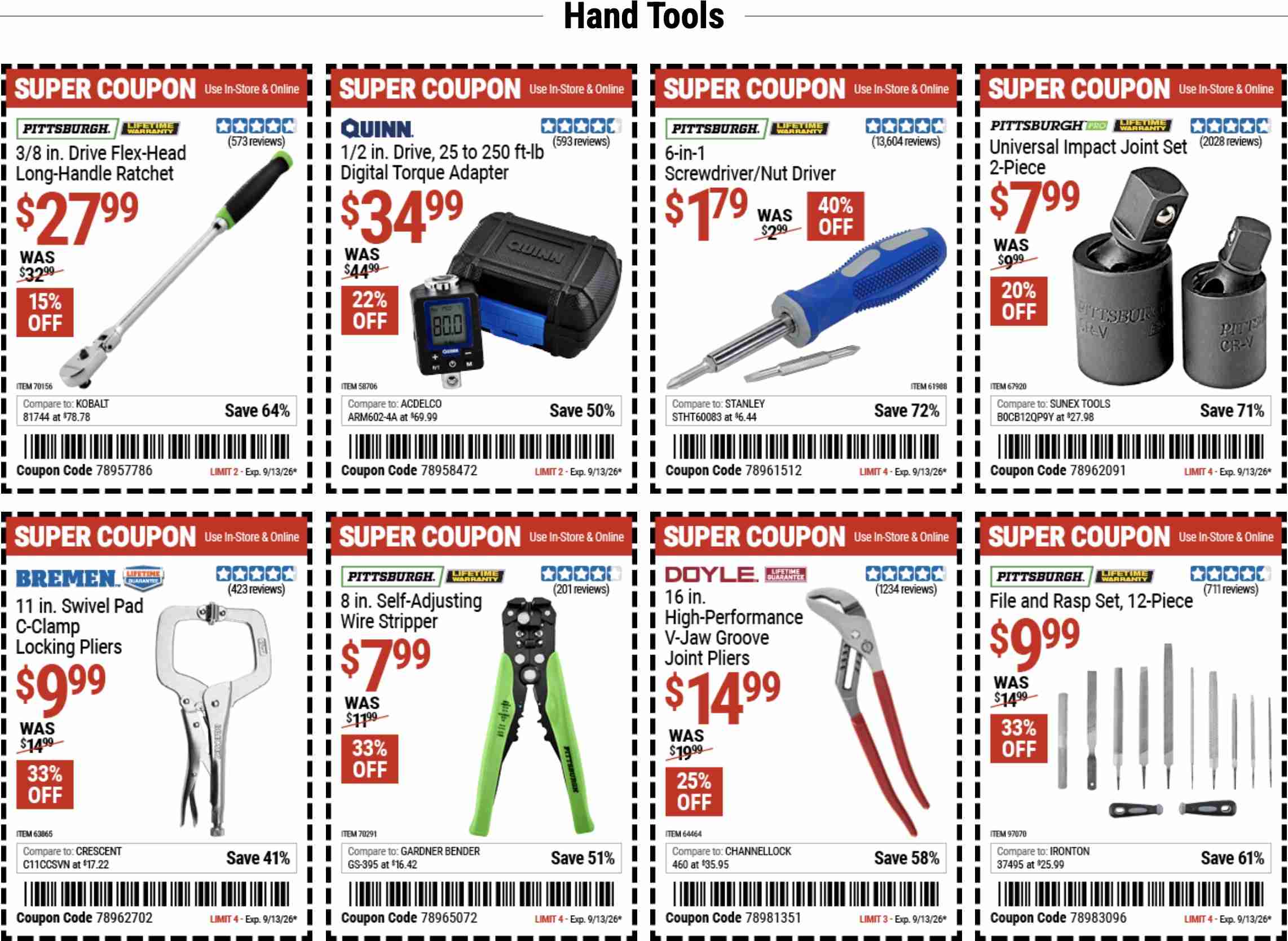 Harbor Freight Weekly Ad (September 1 - 14, 2026) Preview - Image 7 Harbor Freight Weekly Ad (September 1 - 14, 2026) Preview - Page
