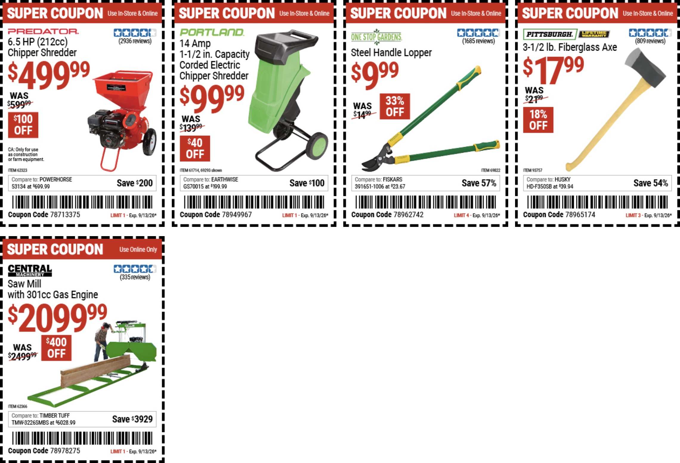 Harbor Freight Weekly Ad (September 1 - 14, 2026) Preview - Image 8 Harbor Freight Weekly Ad (September 1 - 14, 2026) Preview - Page