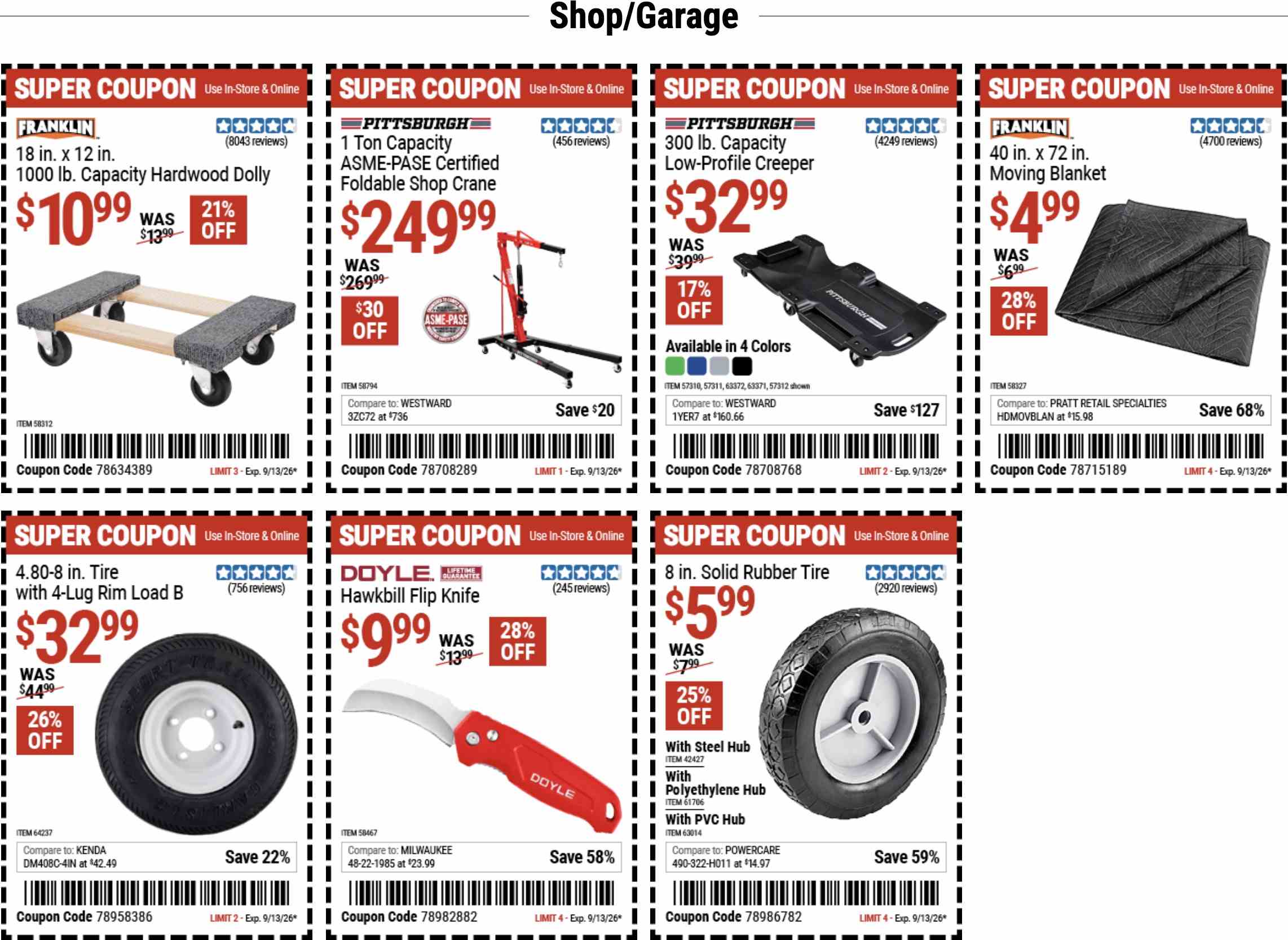 Harbor Freight Weekly Ad (September 1 - 14, 2026) Preview - Image 10 Harbor Freight Weekly Ad (September 1 - 14, 2026) Preview - Page