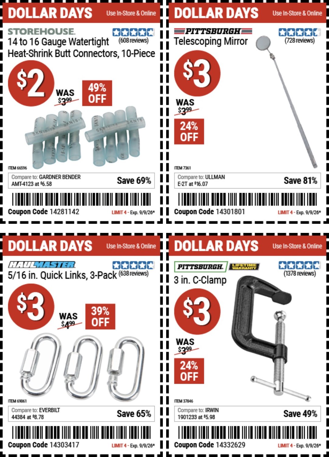 Harbor Freight Weekly Ad (September 1 - 14, 2026) Preview - Image 16 Harbor Freight Weekly Ad (September 1 - 14, 2026) Preview - Page