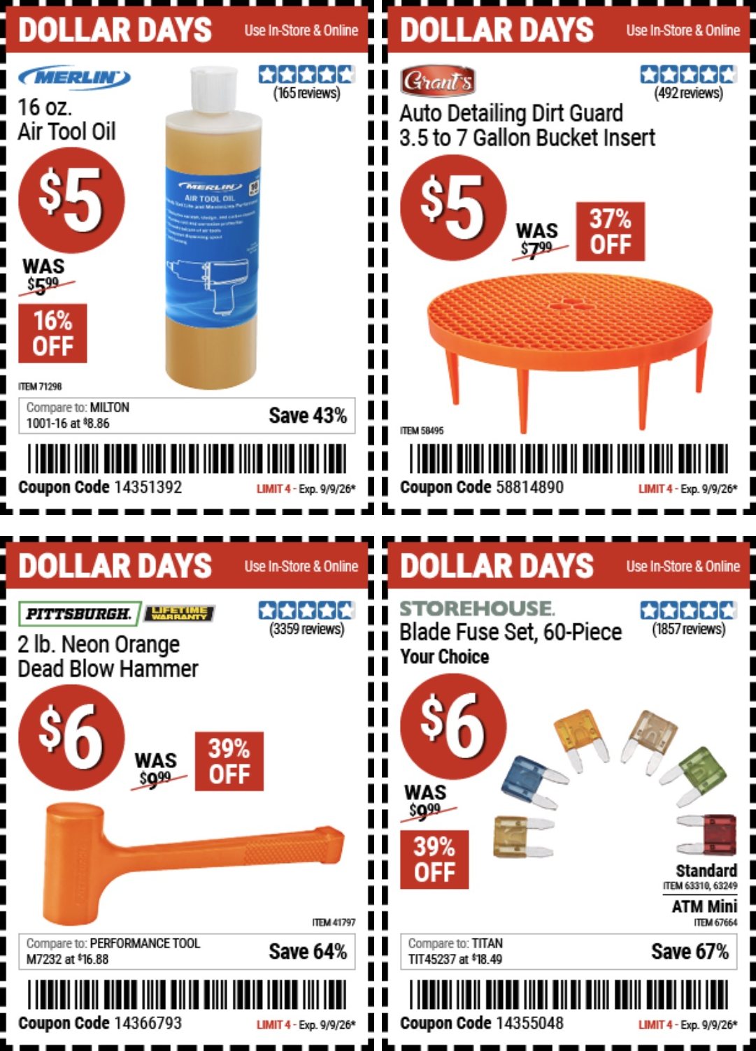 Harbor Freight Weekly Ad (September 1 - 14, 2026) Preview - Image 18 Harbor Freight Weekly Ad (September 1 - 14, 2026) Preview - Page