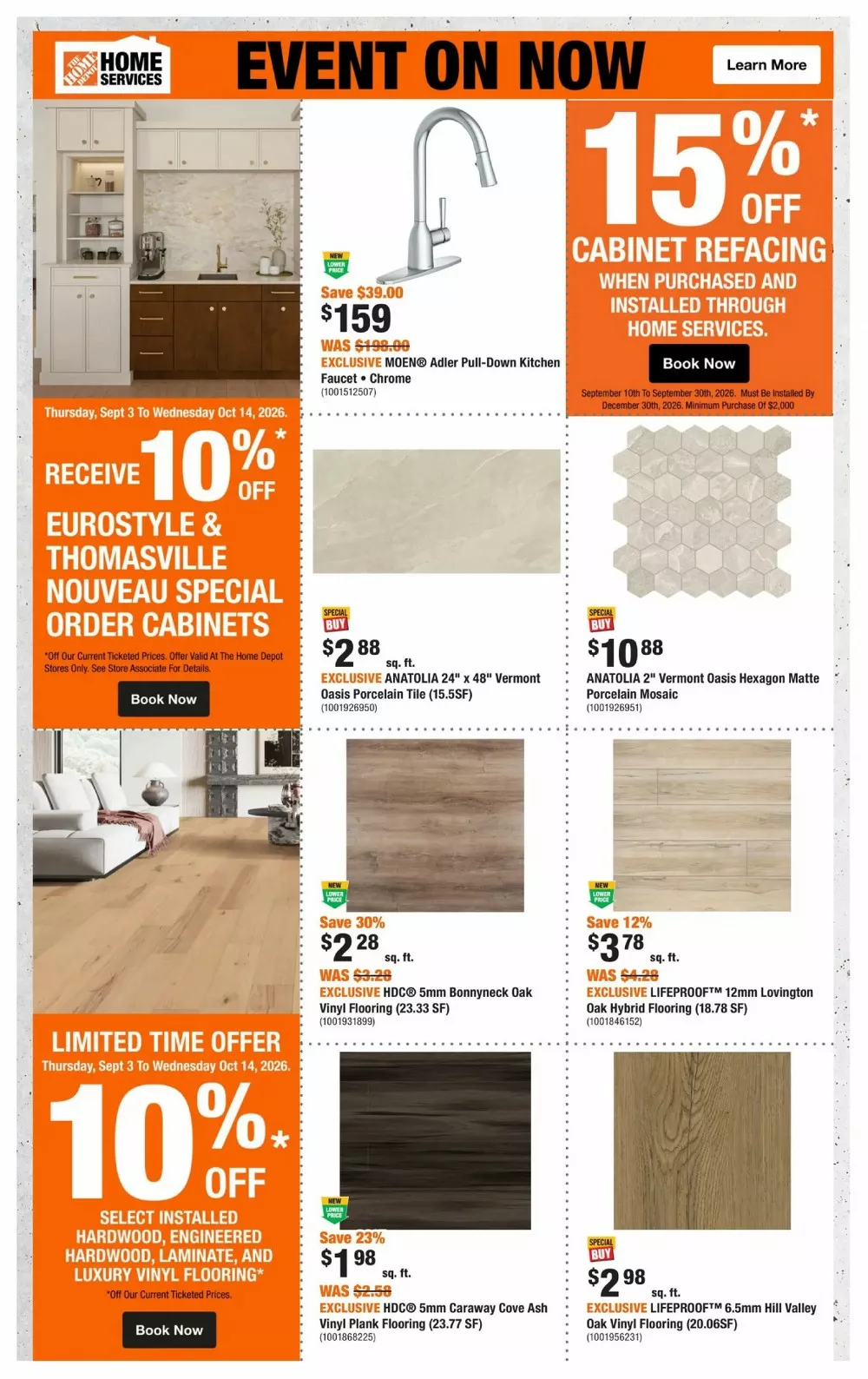 Home Depot Flyer (September 17 - 23, 2026) Preview - Page
