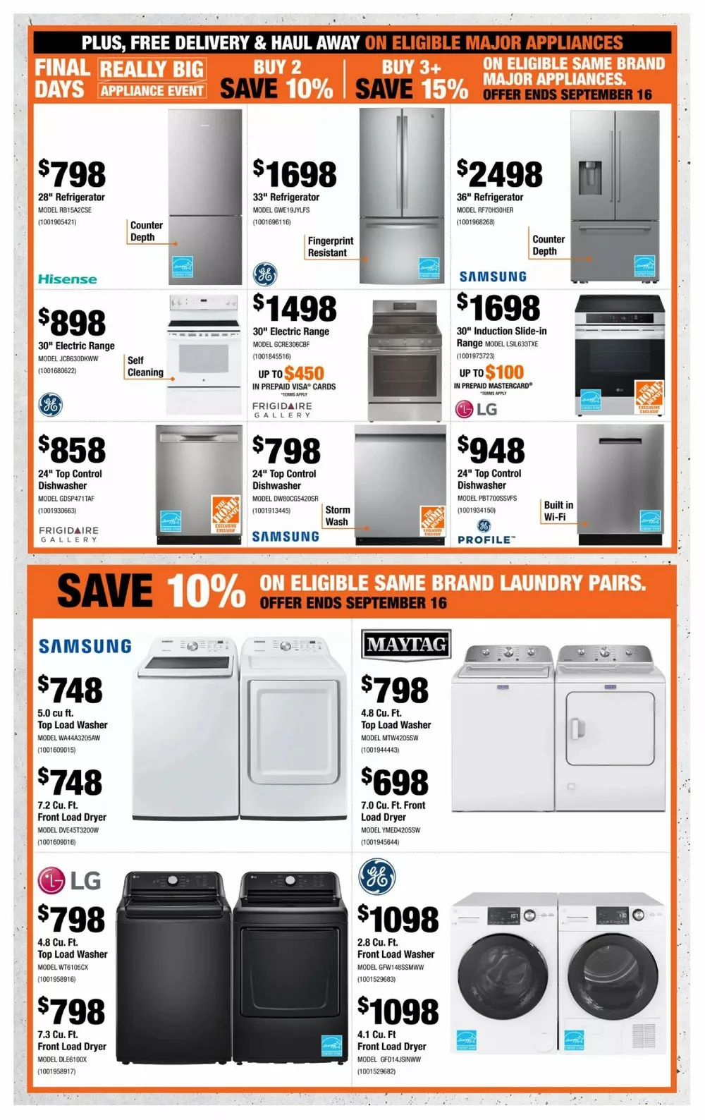 Home Depot Flyer (September 17 - 23, 2026) Preview - Page