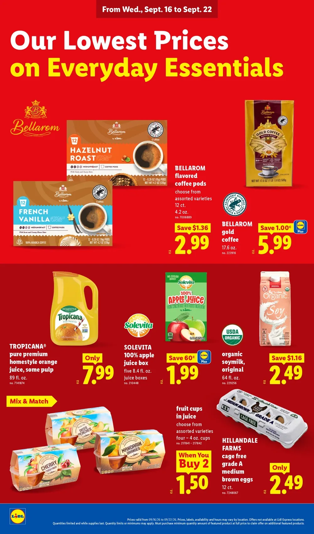 Lidl Weekly Ad (September 16 - 22, 2026) Preview - Page
