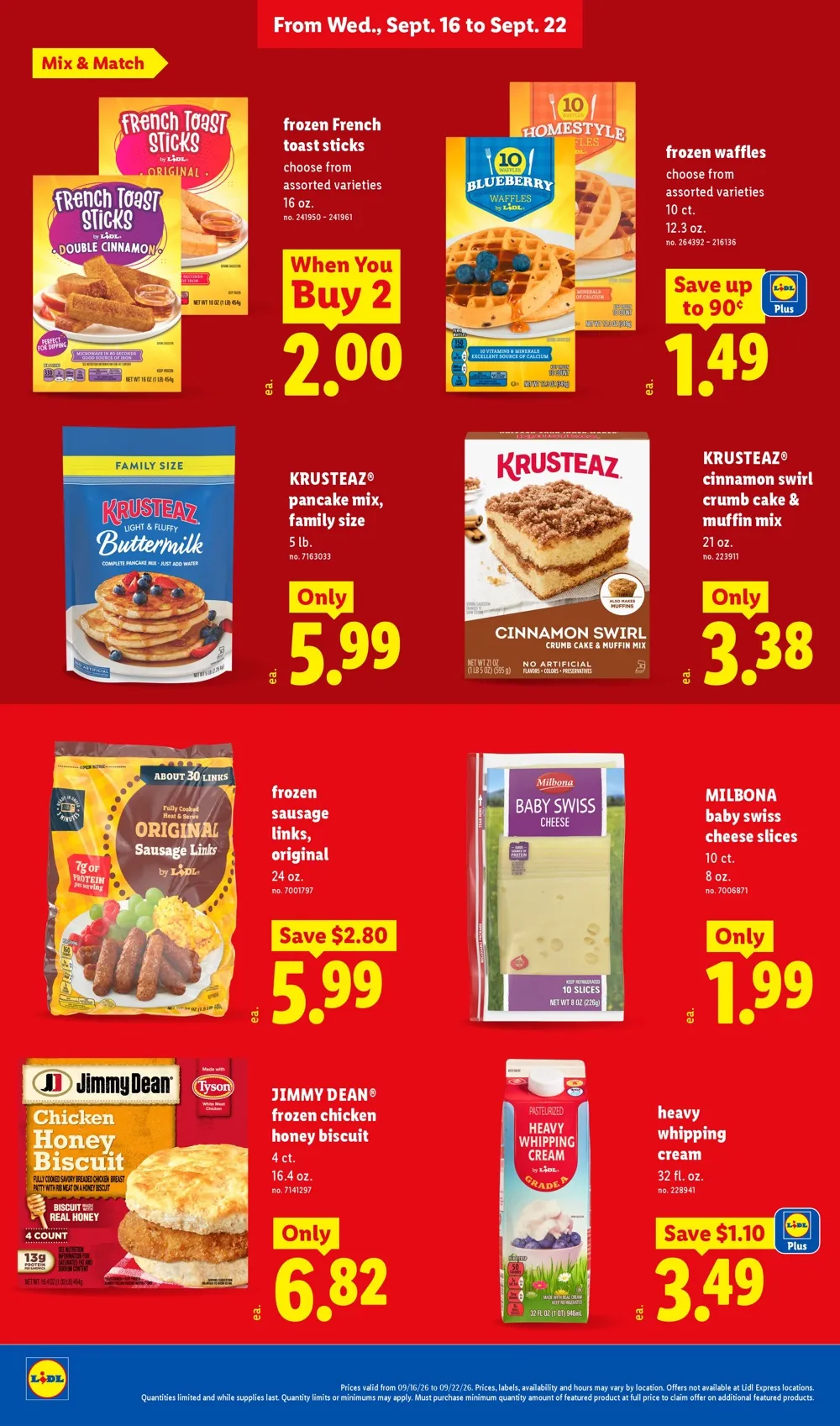 Lidl Weekly Ad (September 16 - 22, 2026) Preview - Page