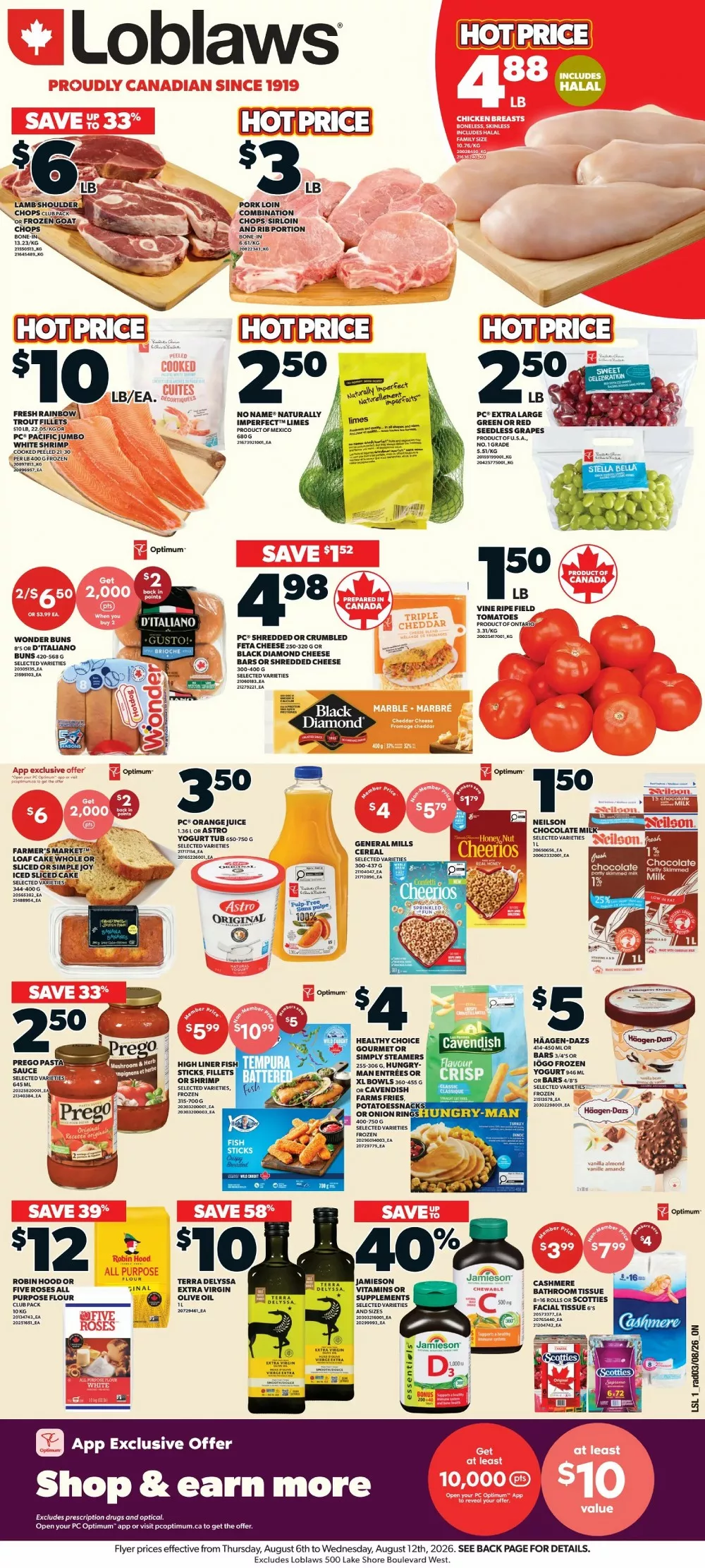 Loblaws Flyer (August 6 – 12, 2026) Preview - Image 1 August 6 - 12