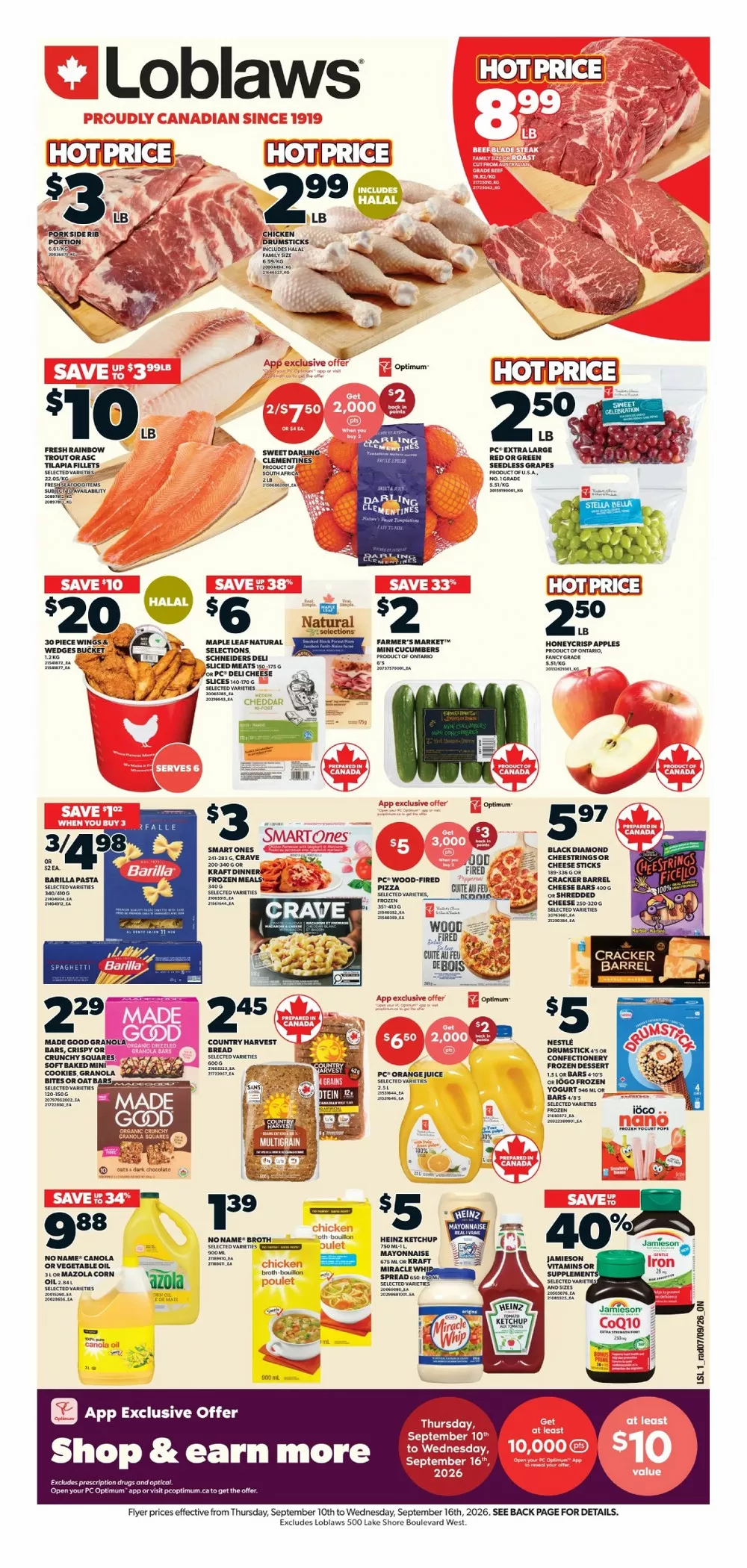 Loblaws Flyer (September 17 - 23, 2026) Preview - Page