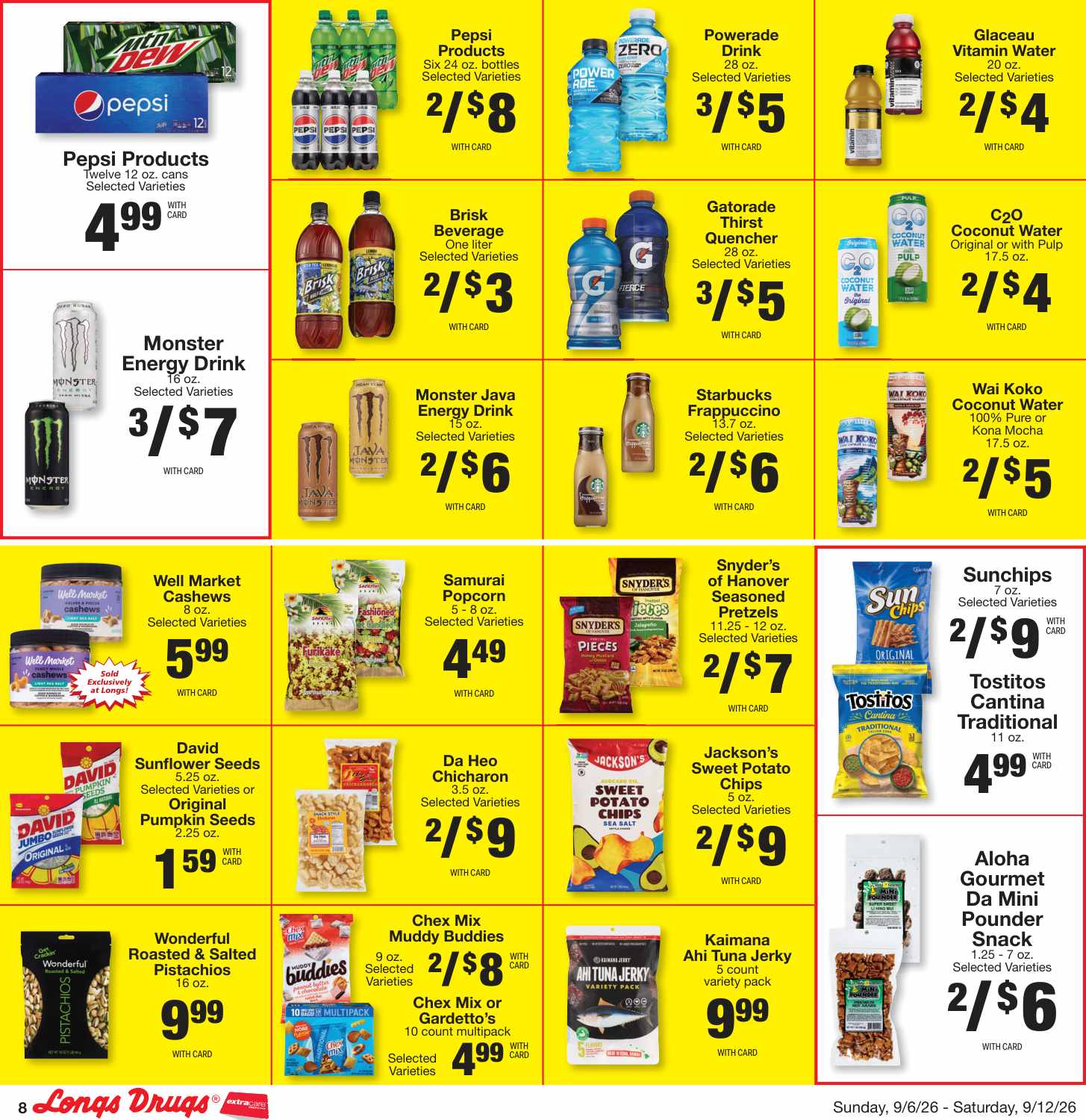 Longs Weekly Ad (September 13 - 19, 2026) Preview - Page