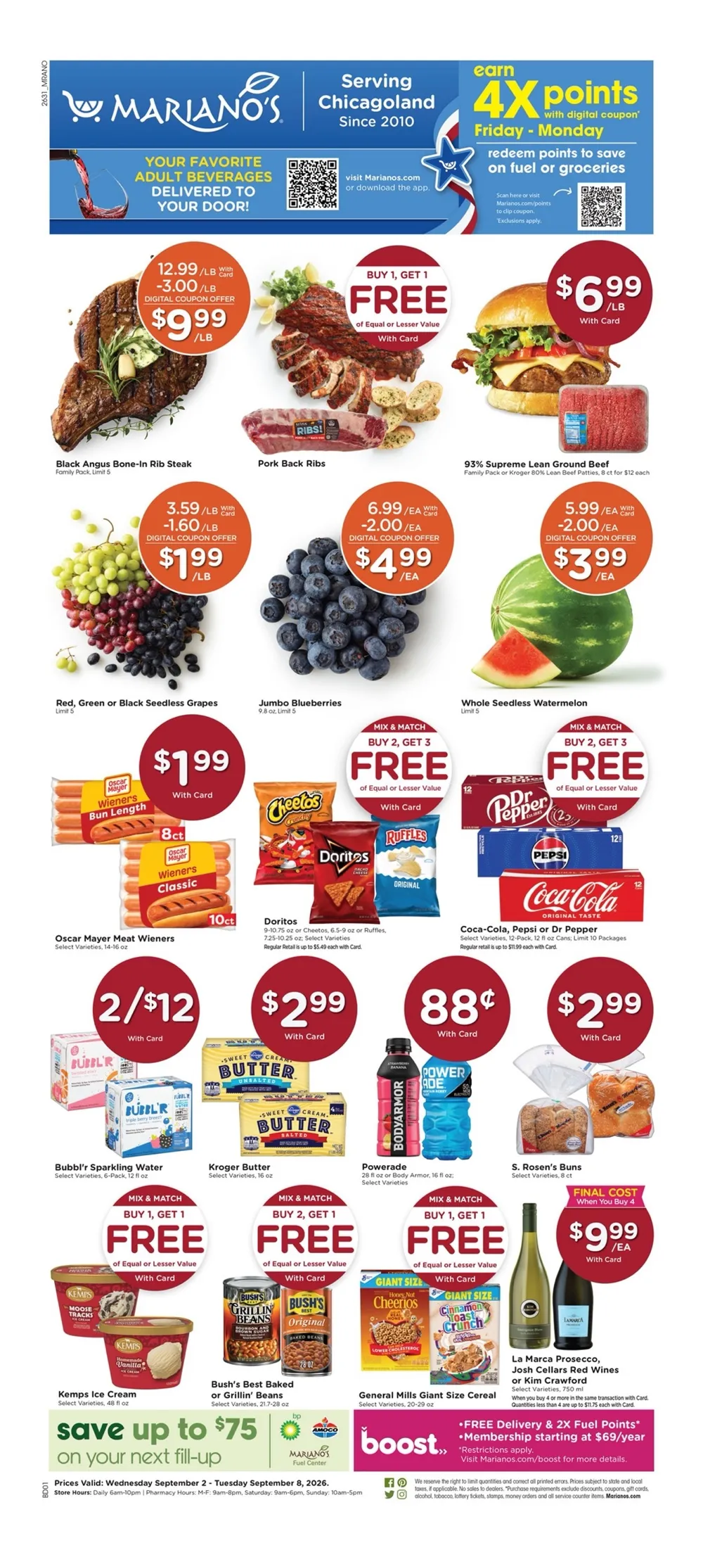 Mariano's Weekly Ad (September 2 - 8, 2026) Preview - Image 1 Mariano's Weekly Ad (September 2 - 8, 2026) Preview - Page