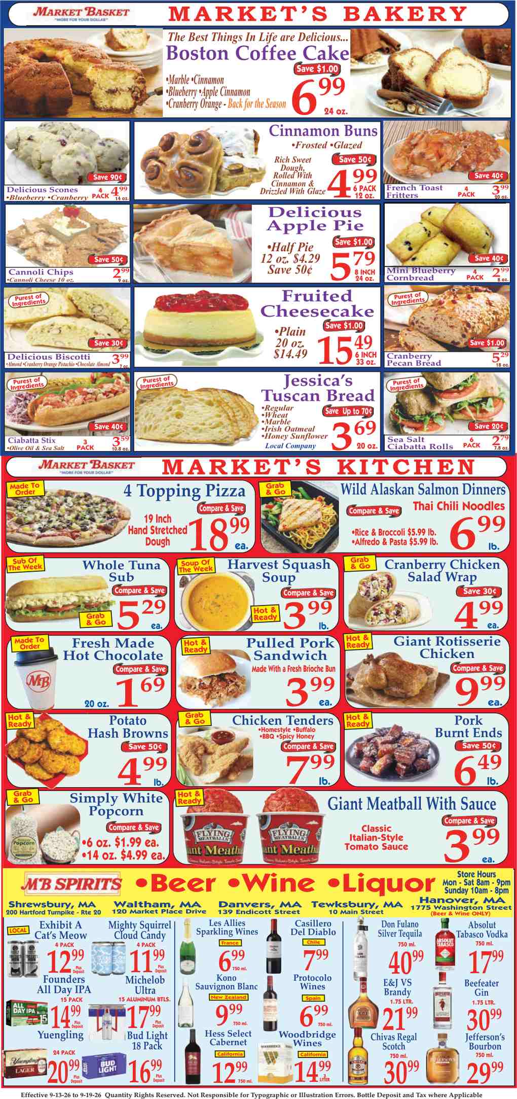 Market Basket Weekly Ad (September 13 - 19, 2026) Preview - Page
