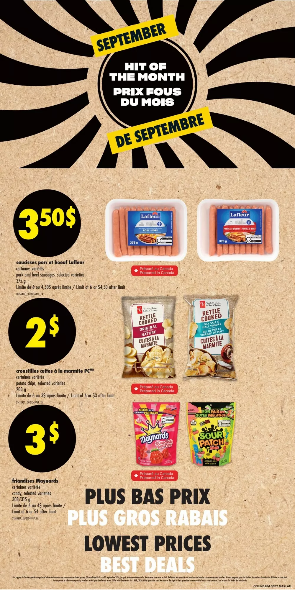 Maxi Flyer (September 17 - 23, 2026) Preview - Page